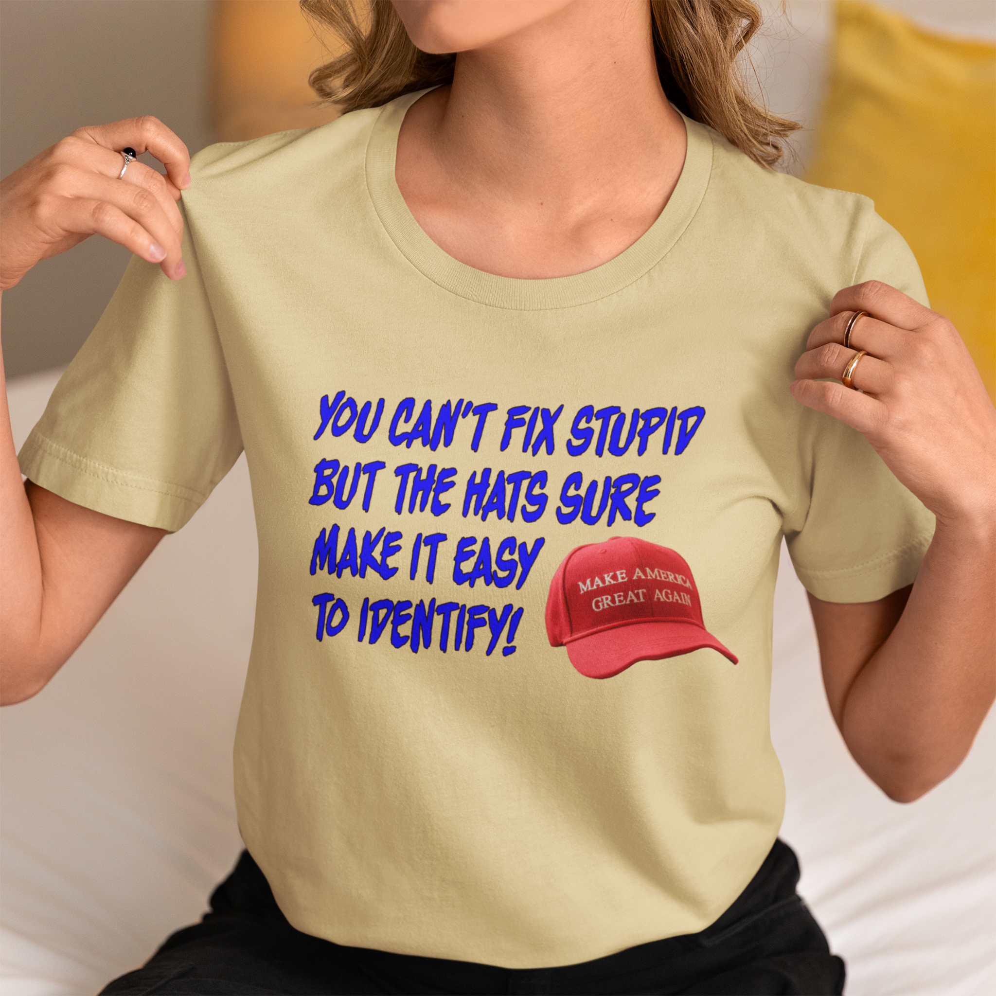 FIX STUPID T-SHIRT/NATURAL