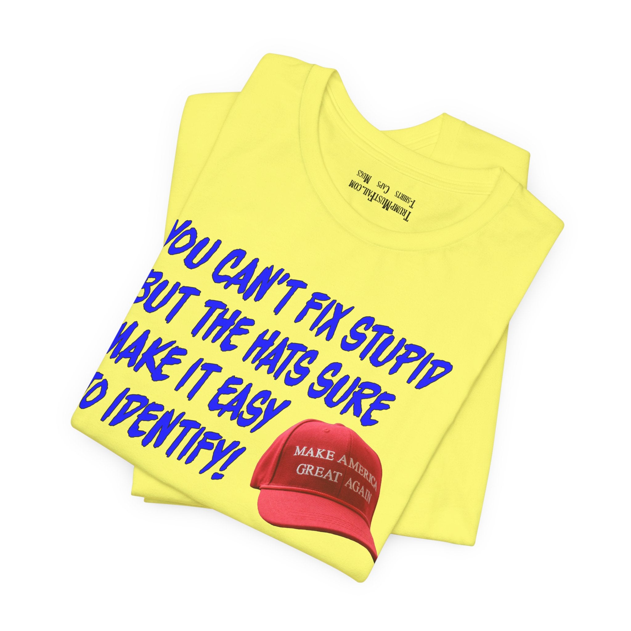 FIX STUPID T-SHIRT/YELLOW