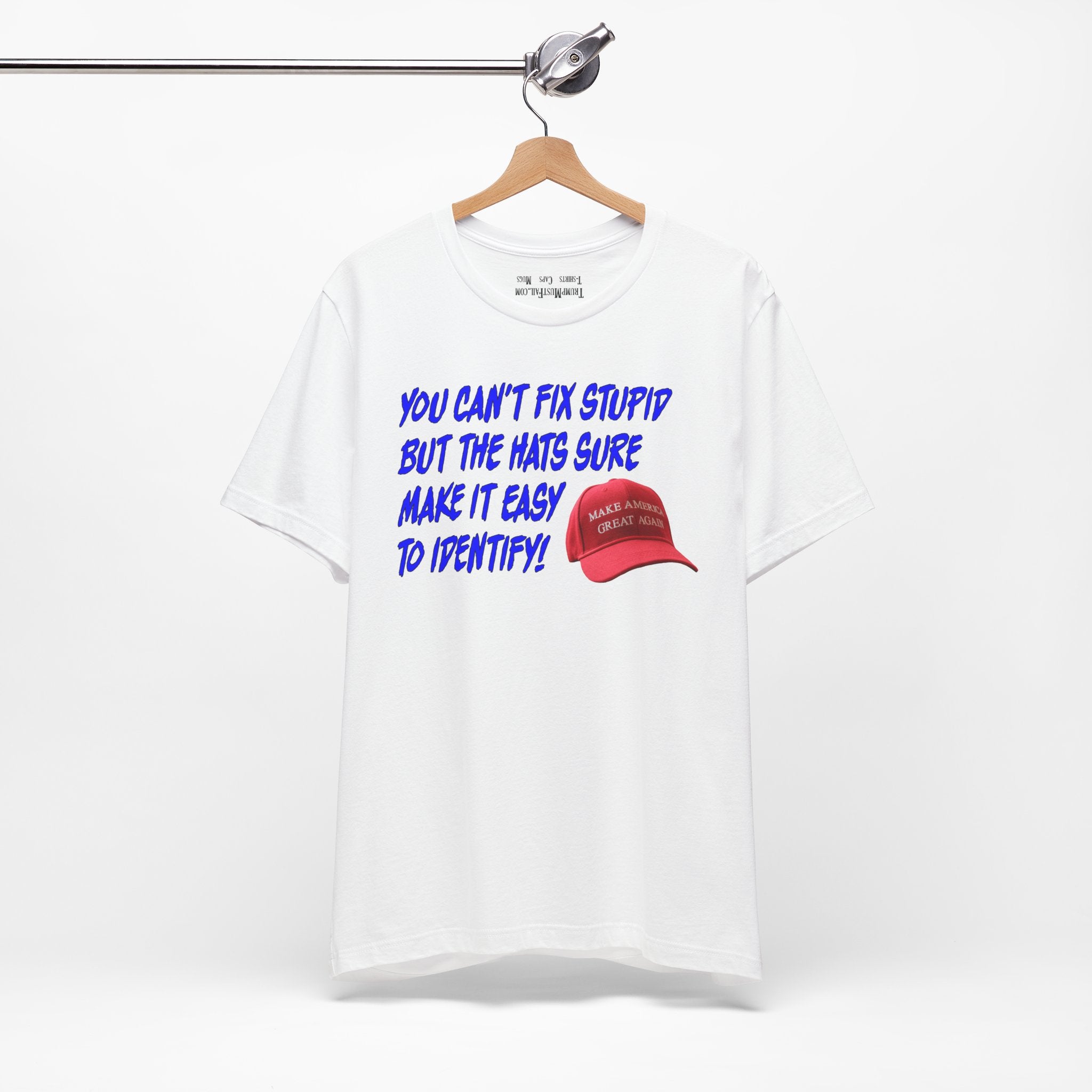 FIX STUPID T-SHIRT/WHITE