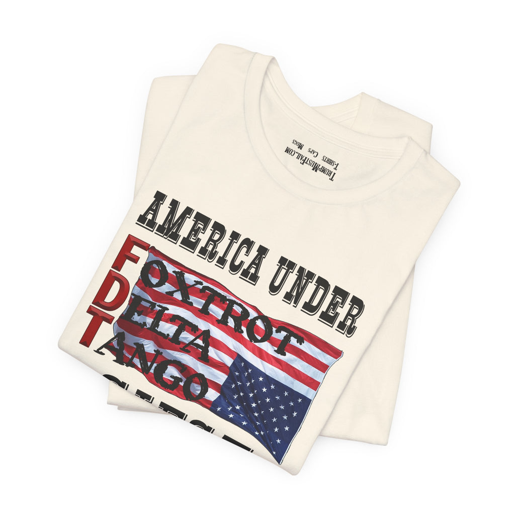 FOXTROT DELTA TANGO 1 T-SHIRT/NATURAL