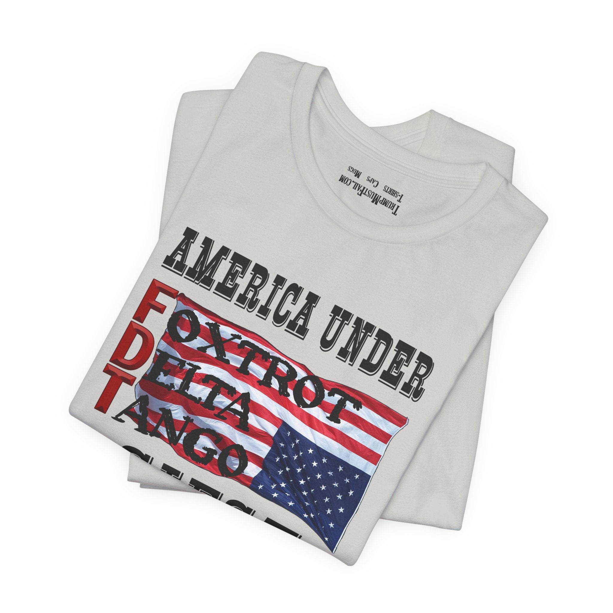 FOXTROT DELTA TANGO 1 T-SHIRT/SILVER