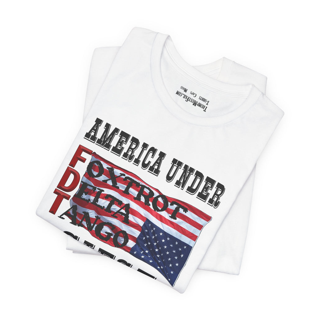FOXTROT DELTA TANGO 1 T-SHIRT/WHITE