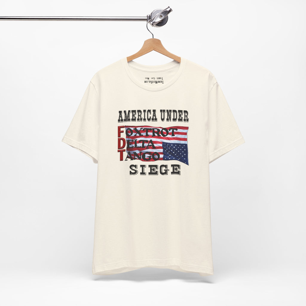 FOXTROT DELTA TANGO 1 T-SHIRT/NATURAL
