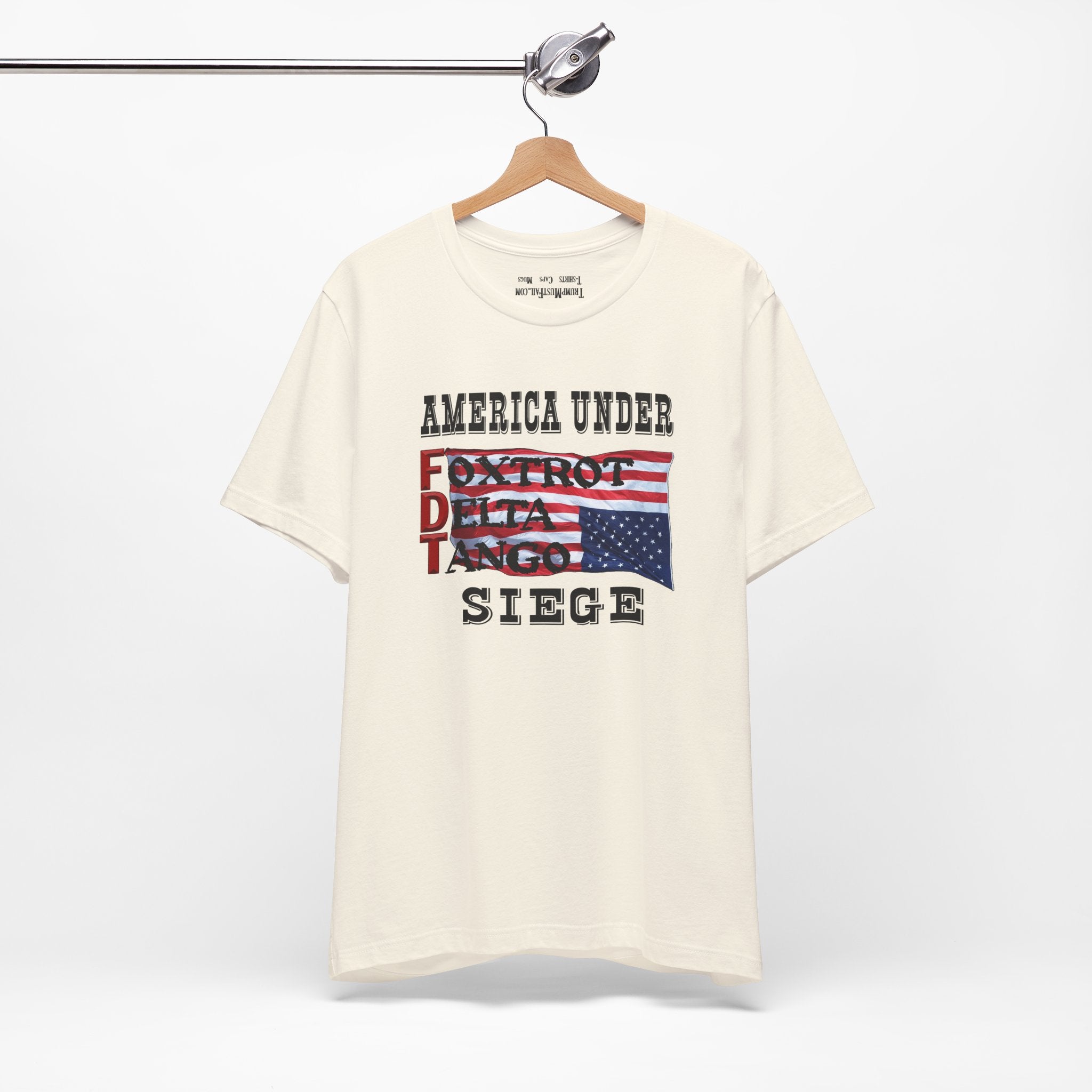 FOXTROT DELTA TANGO 1 T-SHIRT/NATURAL