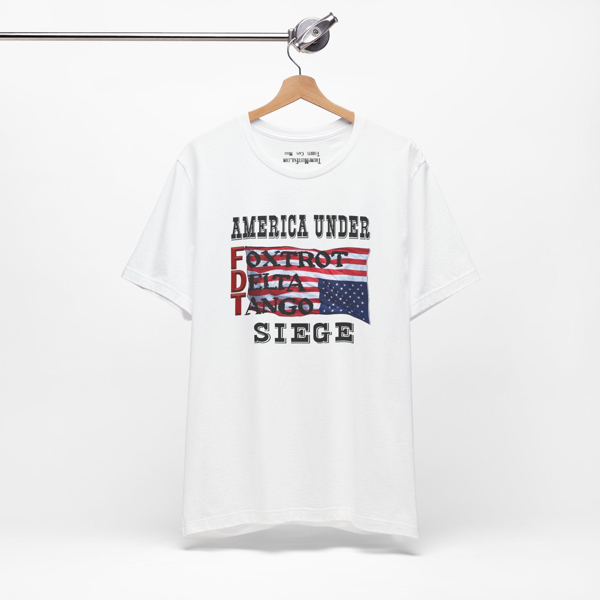 FOXTROT DELTA TANGO 1 T-SHIRT/WHITE