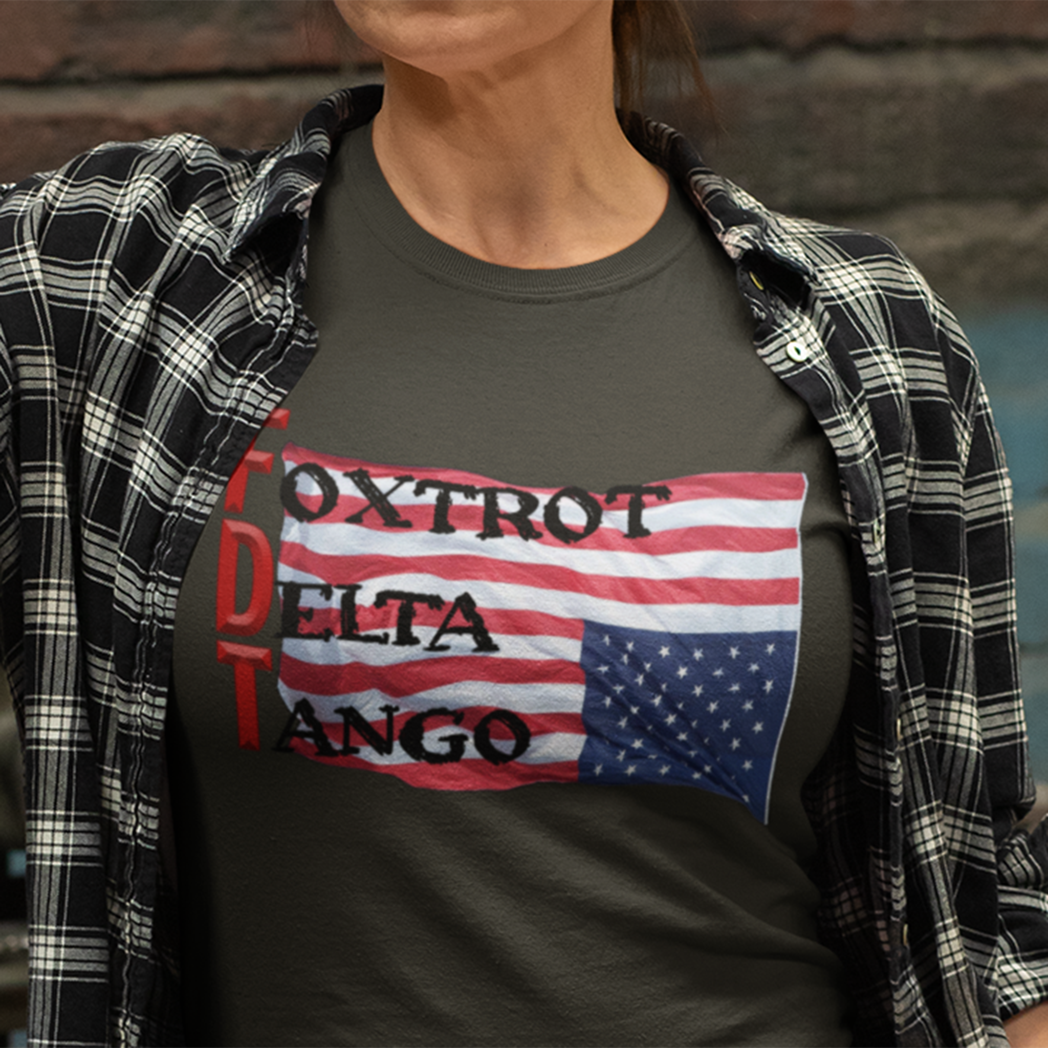 FOXTROT DELTA TANGO 2 T-SHIRT/BLACK