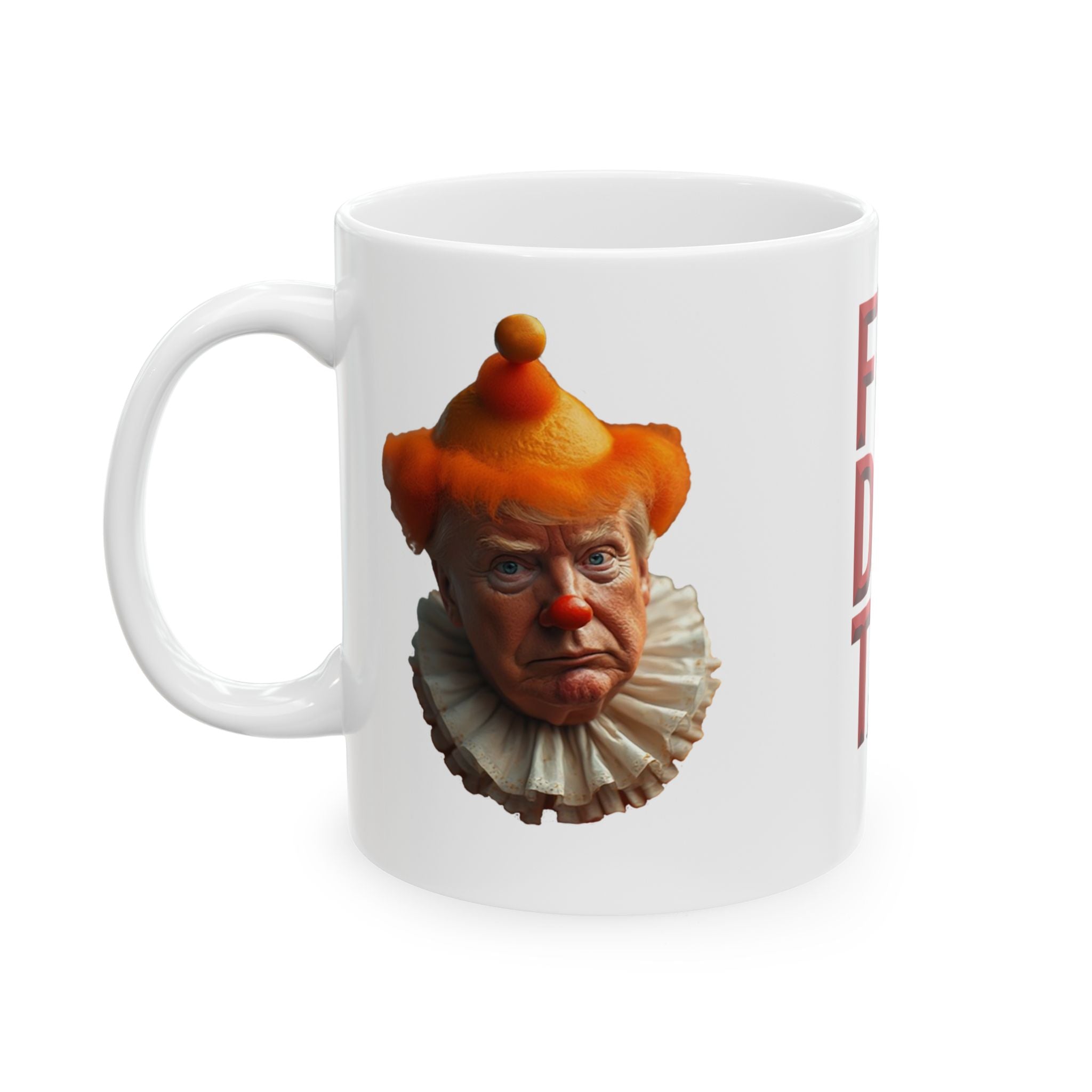 FOXTROT DELTA TANGO TRUMP CERAMIC MUG/WHITE