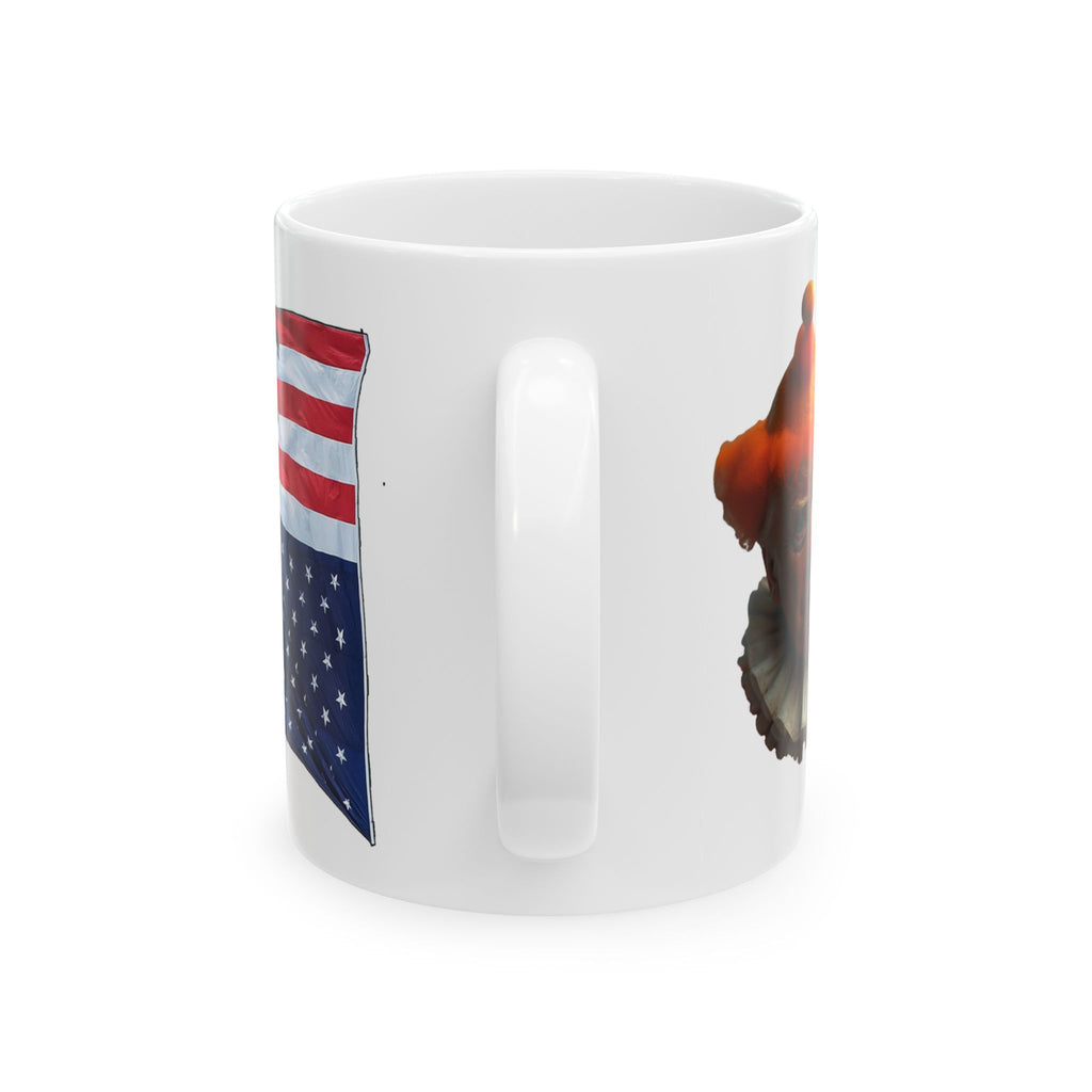FOXTROT DELTA TANGO TRUMP CERAMIC MUG/WHITE