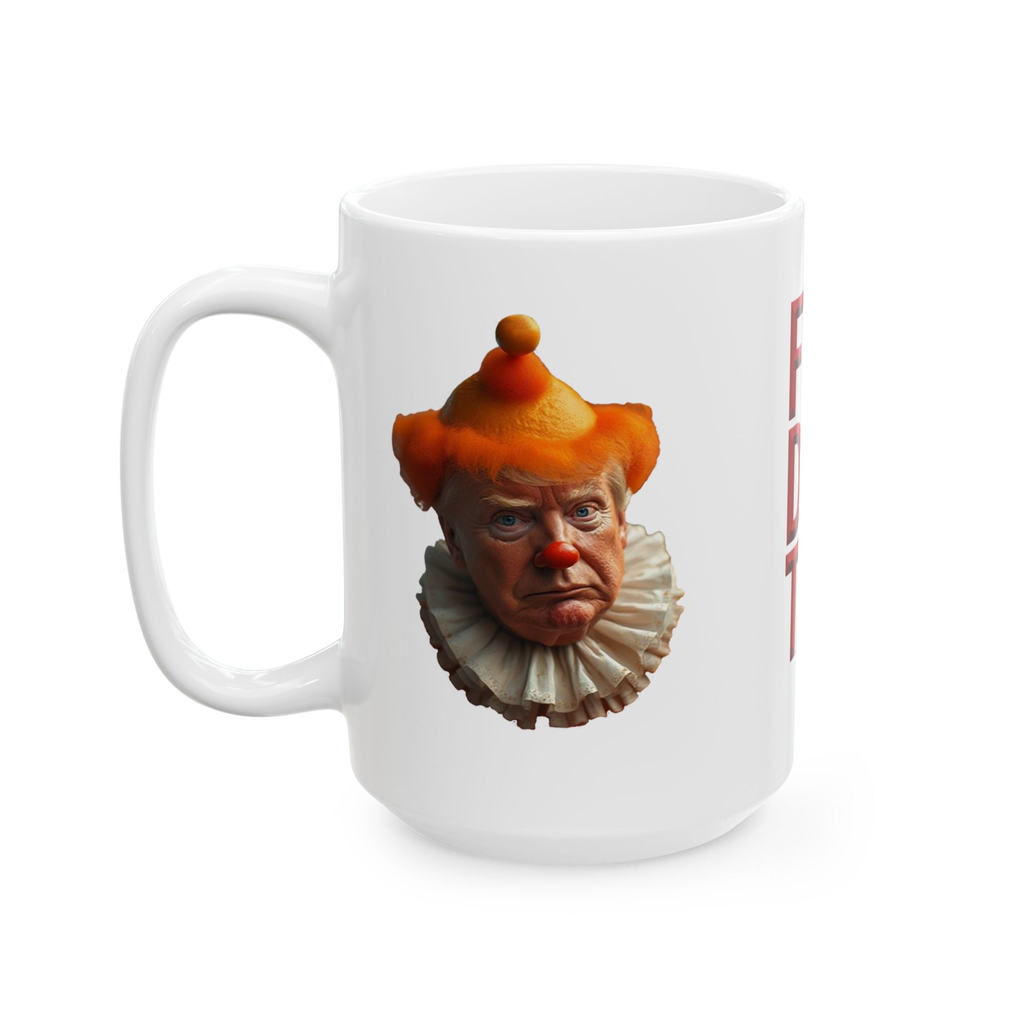 FOXTROT DELTA TANGO TRUMP CERAMIC MUG/WHITE