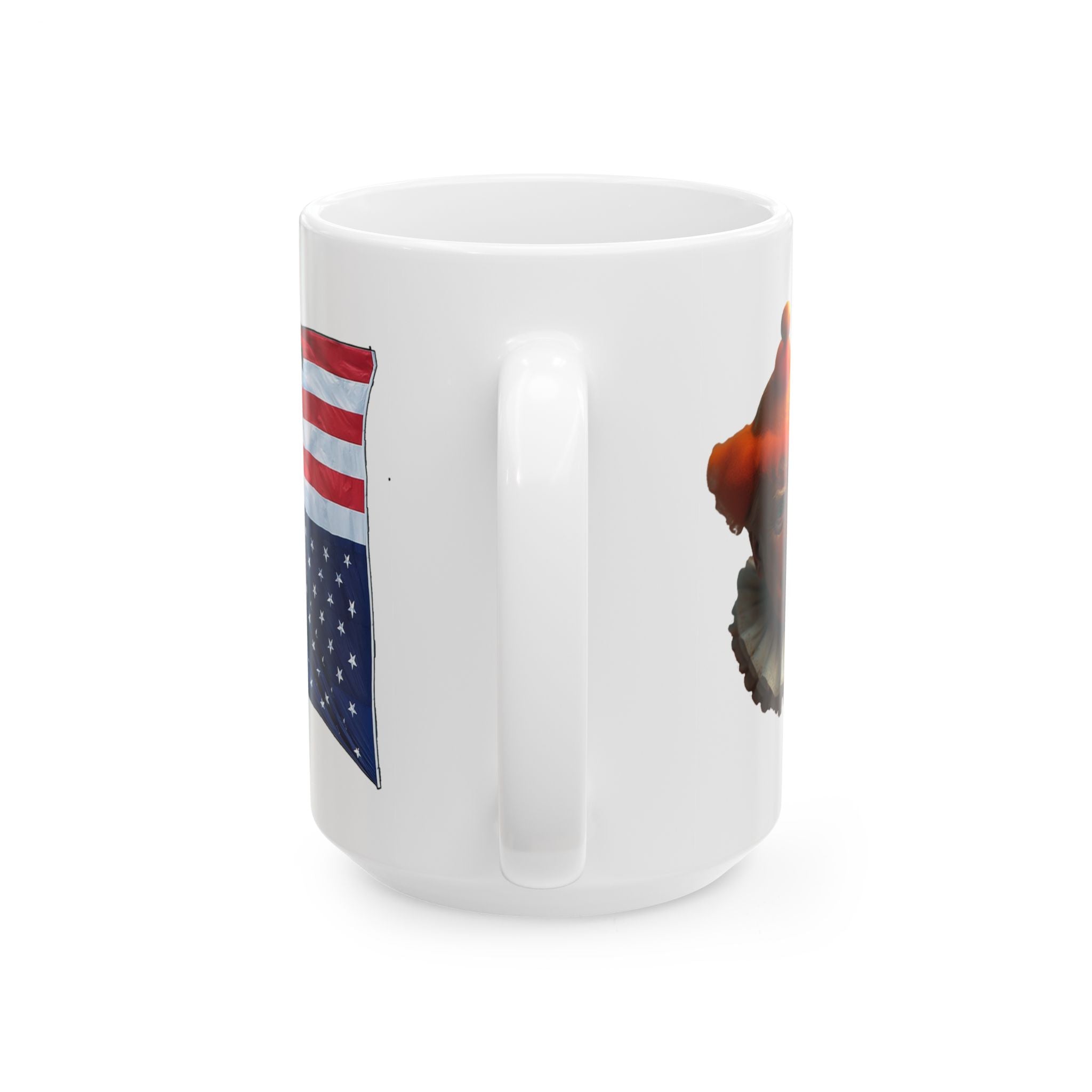 FOXTROT DELTA TANGO TRUMP CERAMIC MUG/WHITE