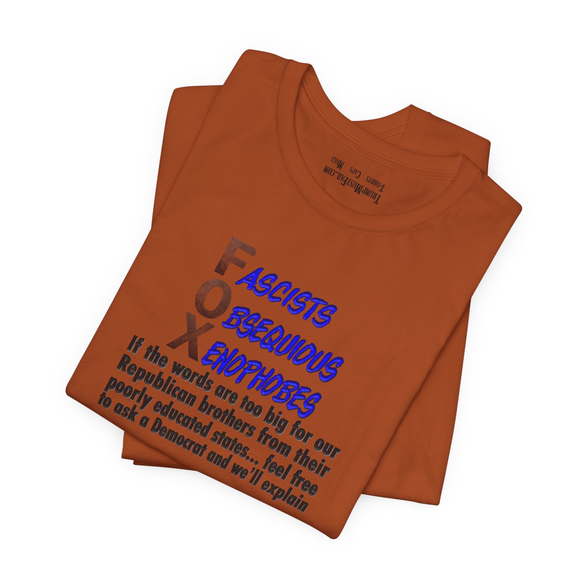 FOX IF THE WORDS T-SHIRT/AUTUMN
