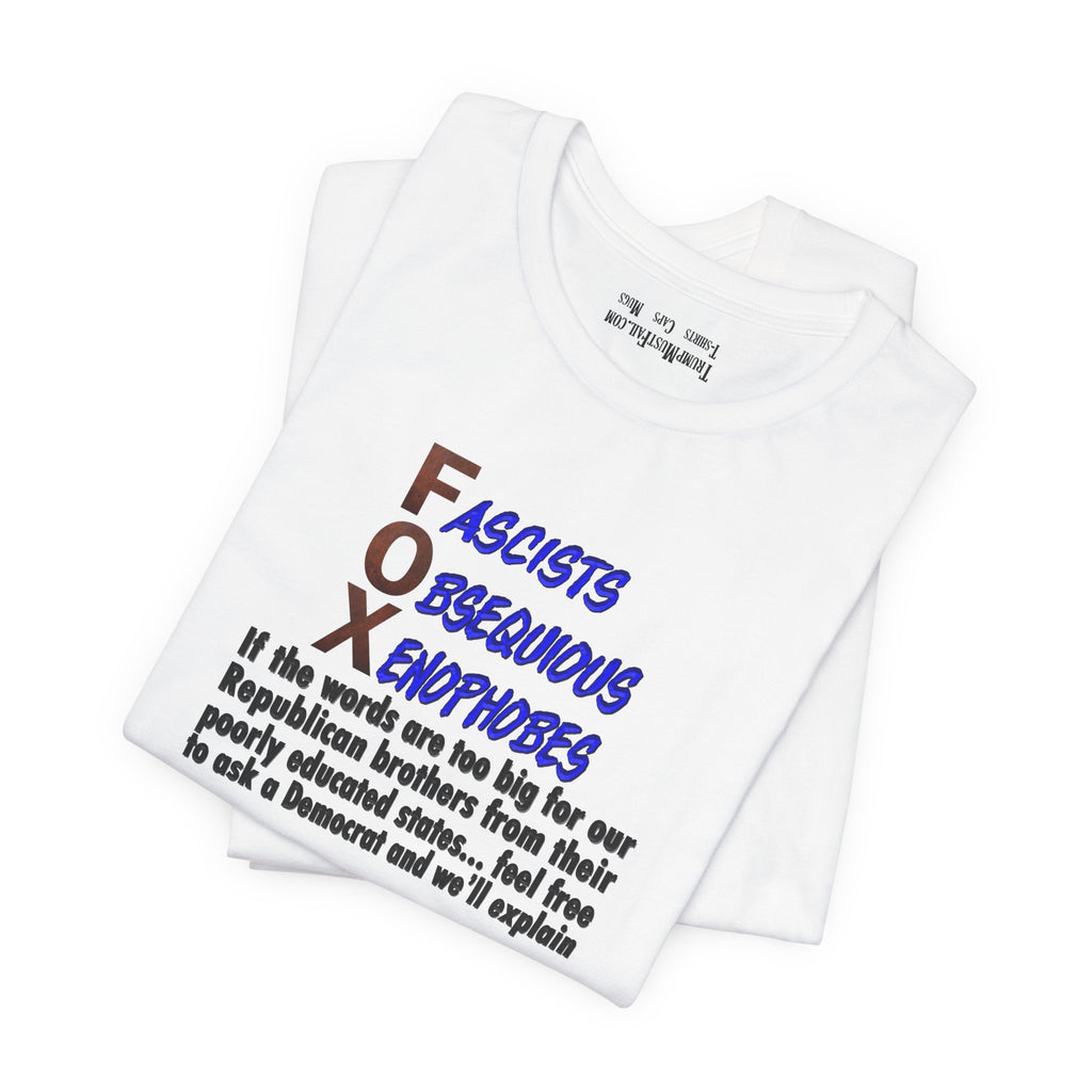 FOX IF THE WORDS T-SHIRT/WHITE