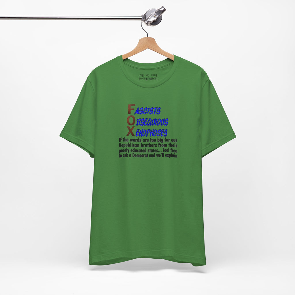 FOX IF THE WORDS T-SHIRT/LEAF