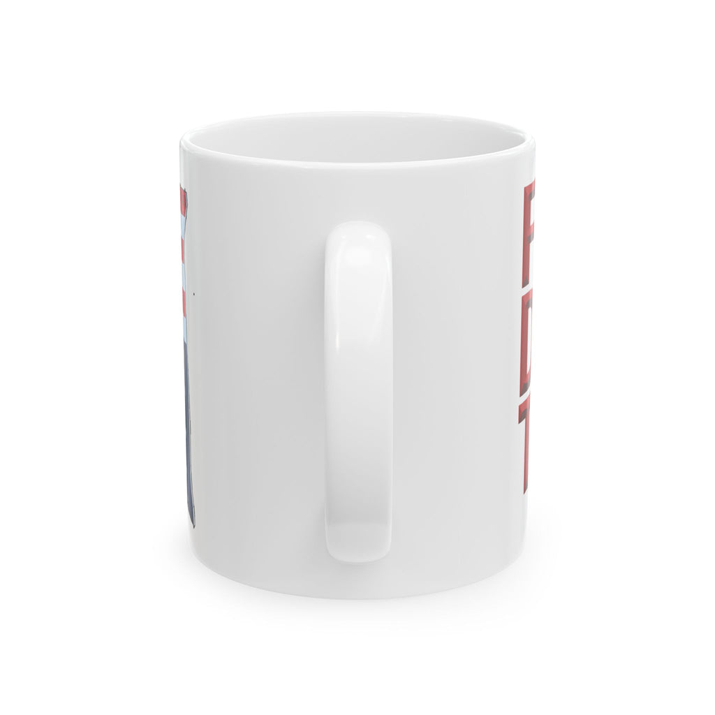 FOX TROT TANGO CERAMIC MUG/WHITE