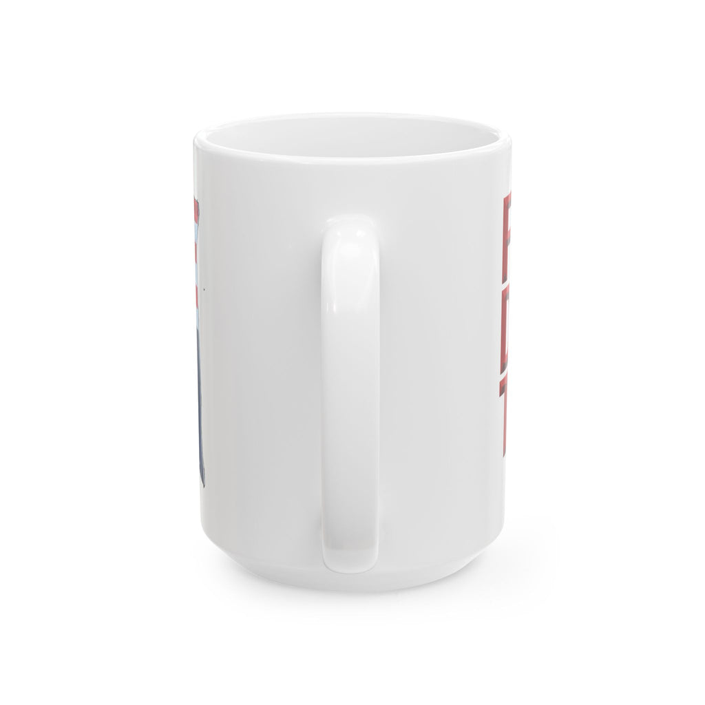 FOX TROT TANGO CERAMIC MUG/WHITE