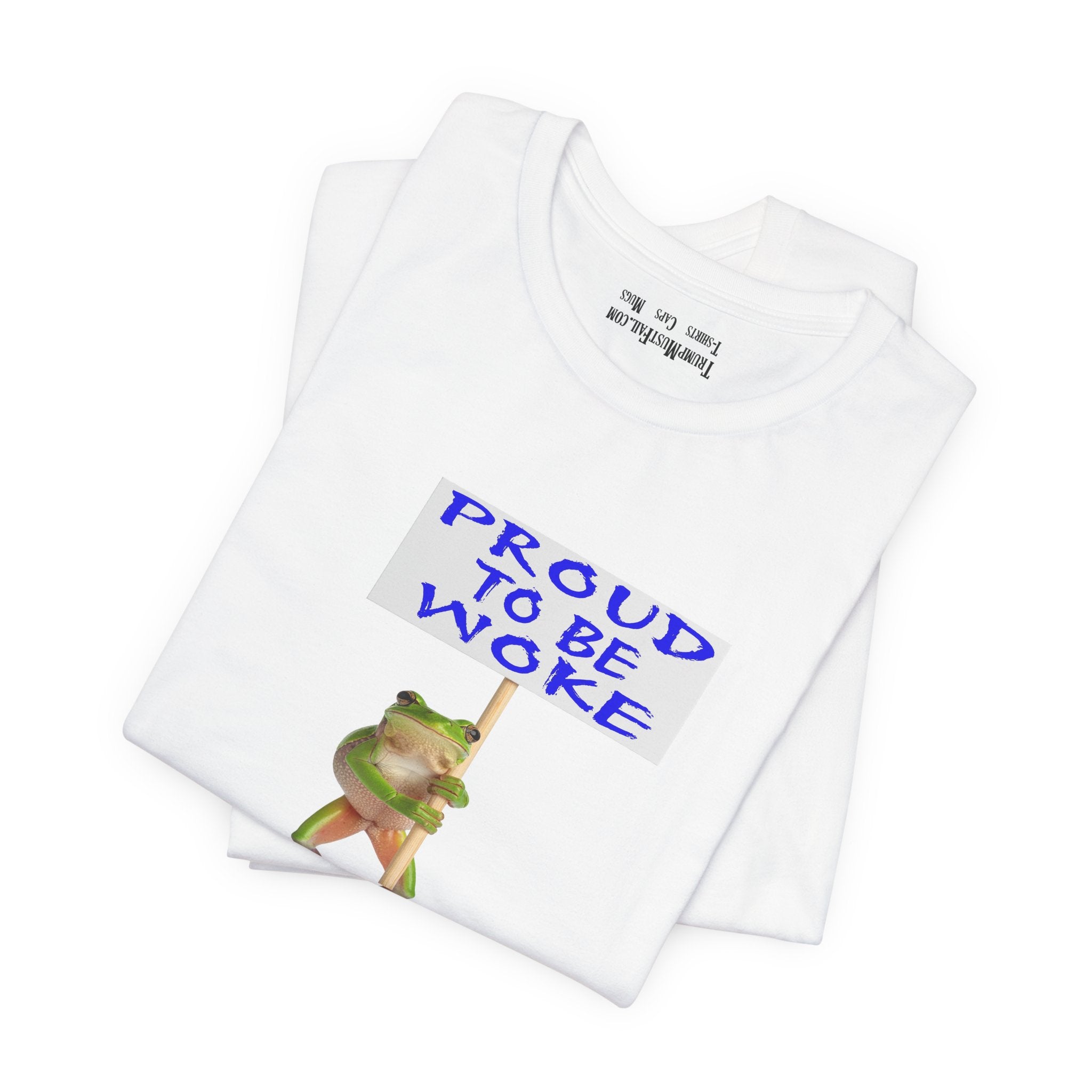 FROG PROUD TO BE WOKE T-SHIRT/WHITE