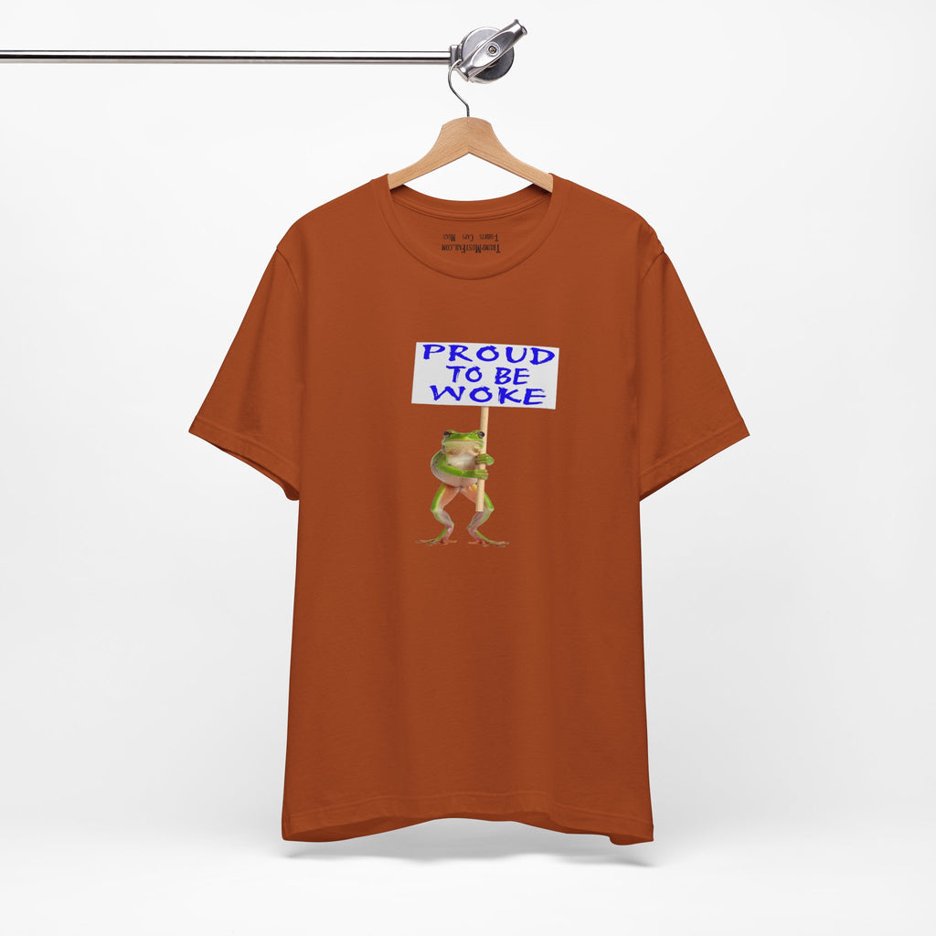FROG PROUD TO BE WOKE T-SHIRT/AUTUMN