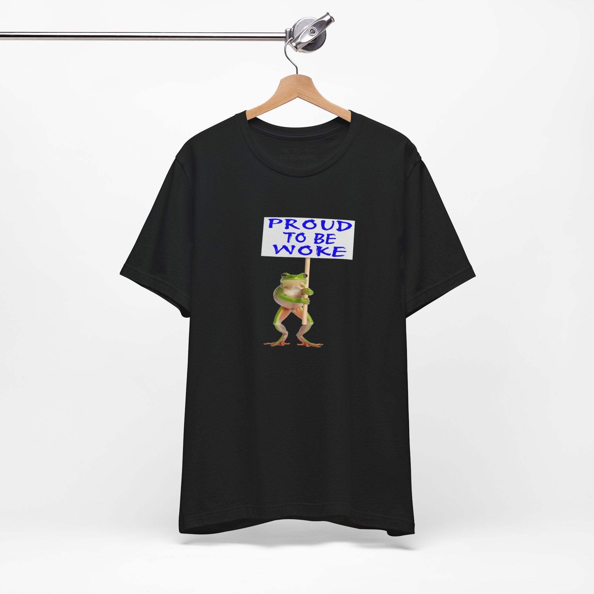 FROG PROUD TO BE WOKE T-SHIRT/BLACK