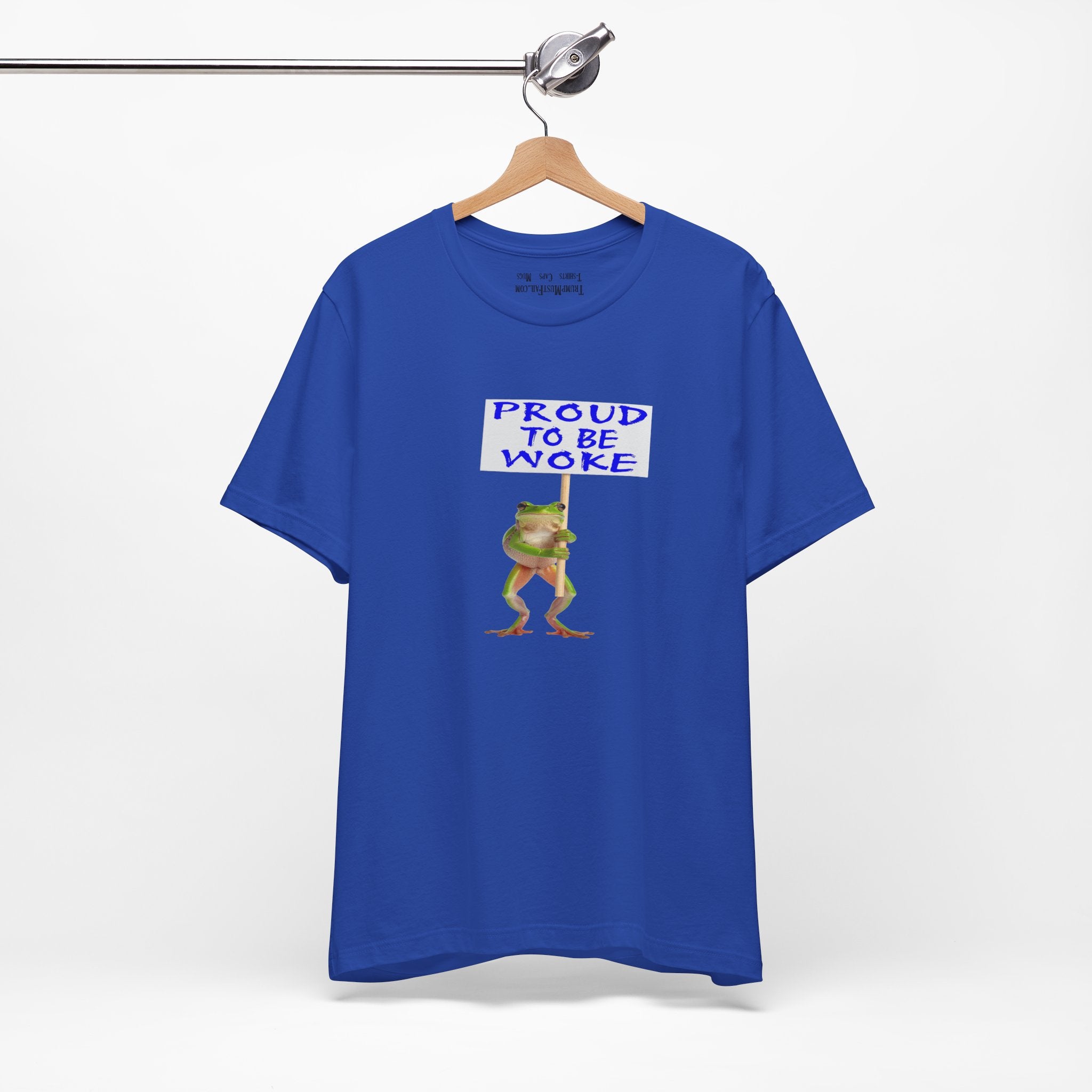 FROG PROUD TO BE WOKE T-SHIRT/TRUE ROYAL