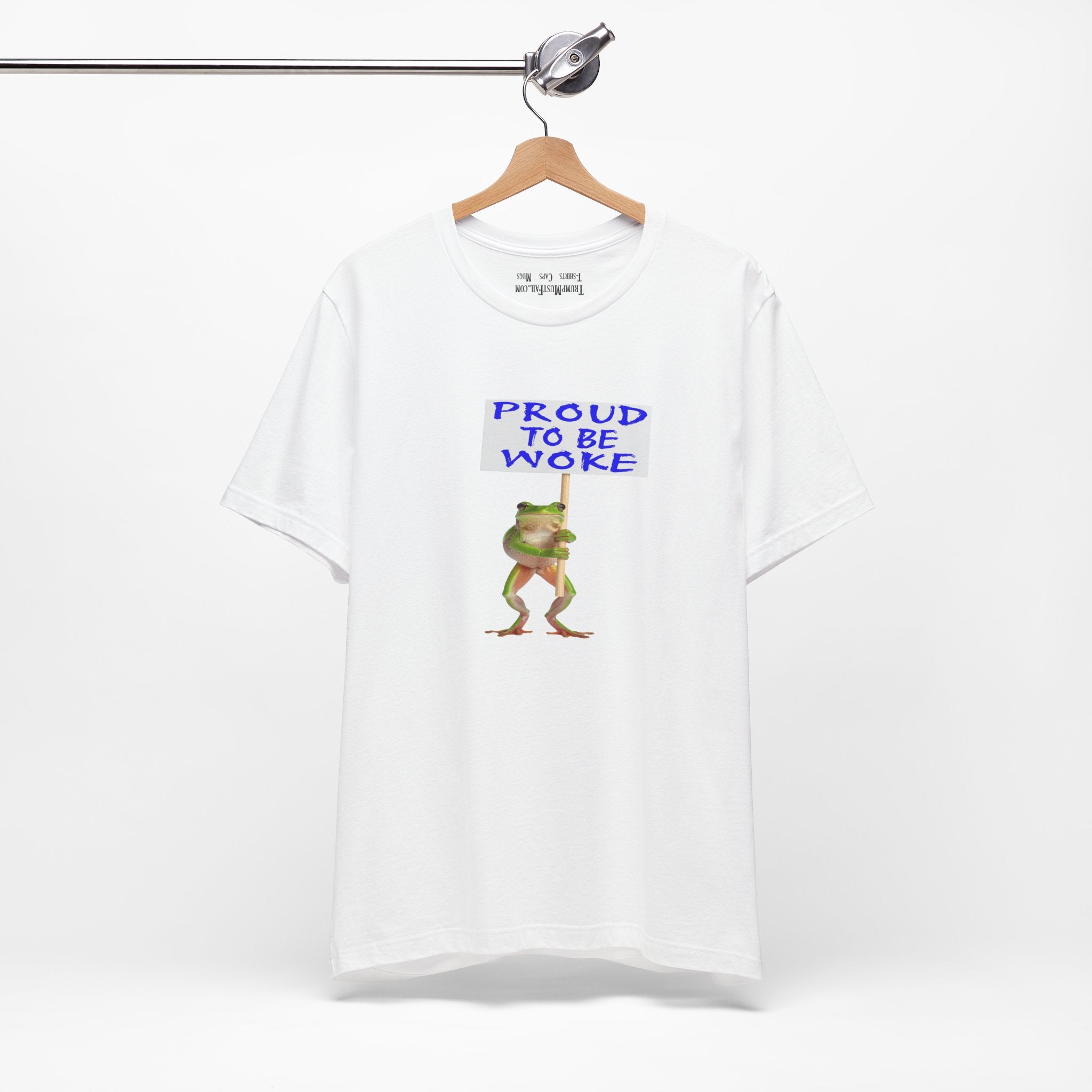 FROG PROUD TO BE WOKE T-SHIRT/WHITE