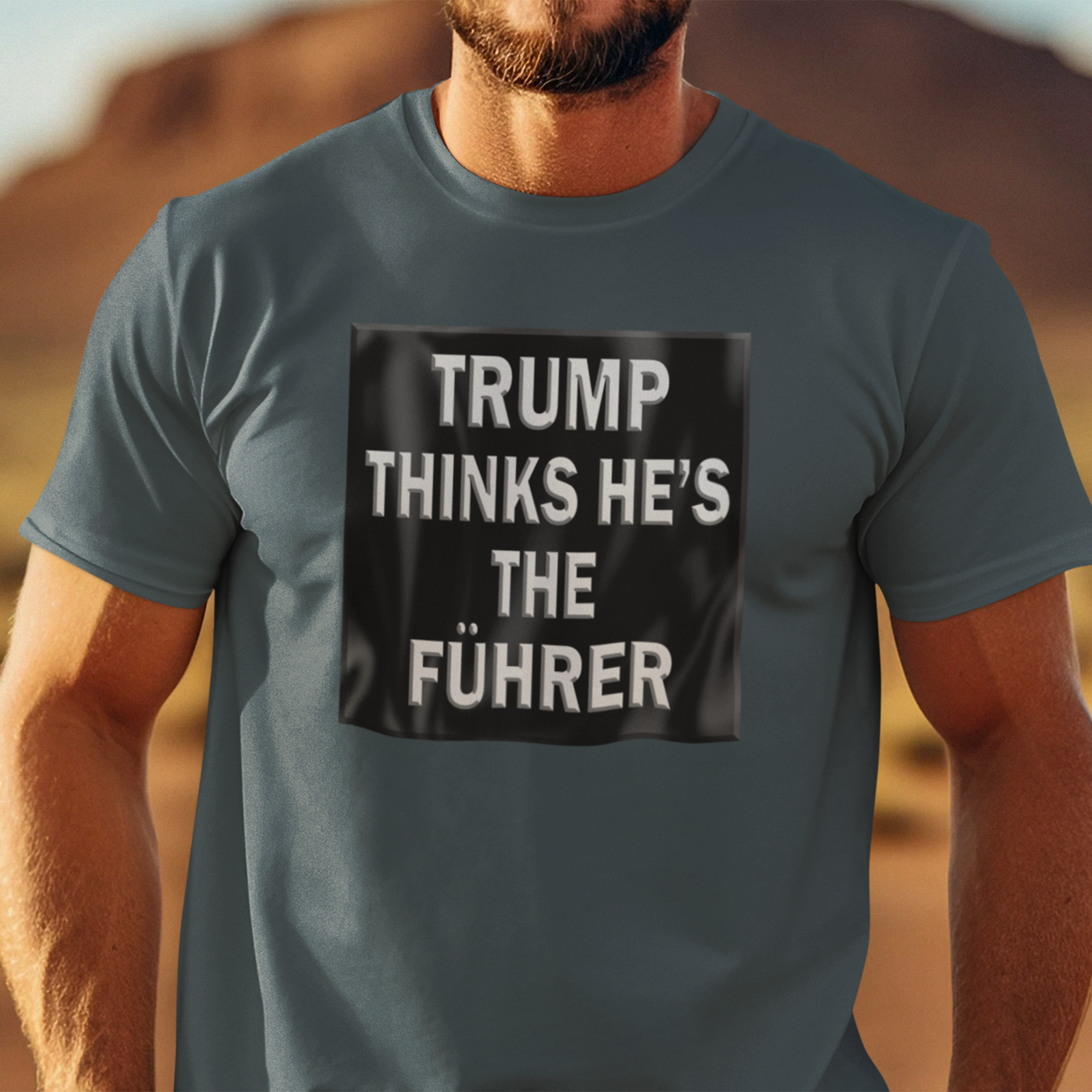FUHRER T-SHIRT/DARK GREY