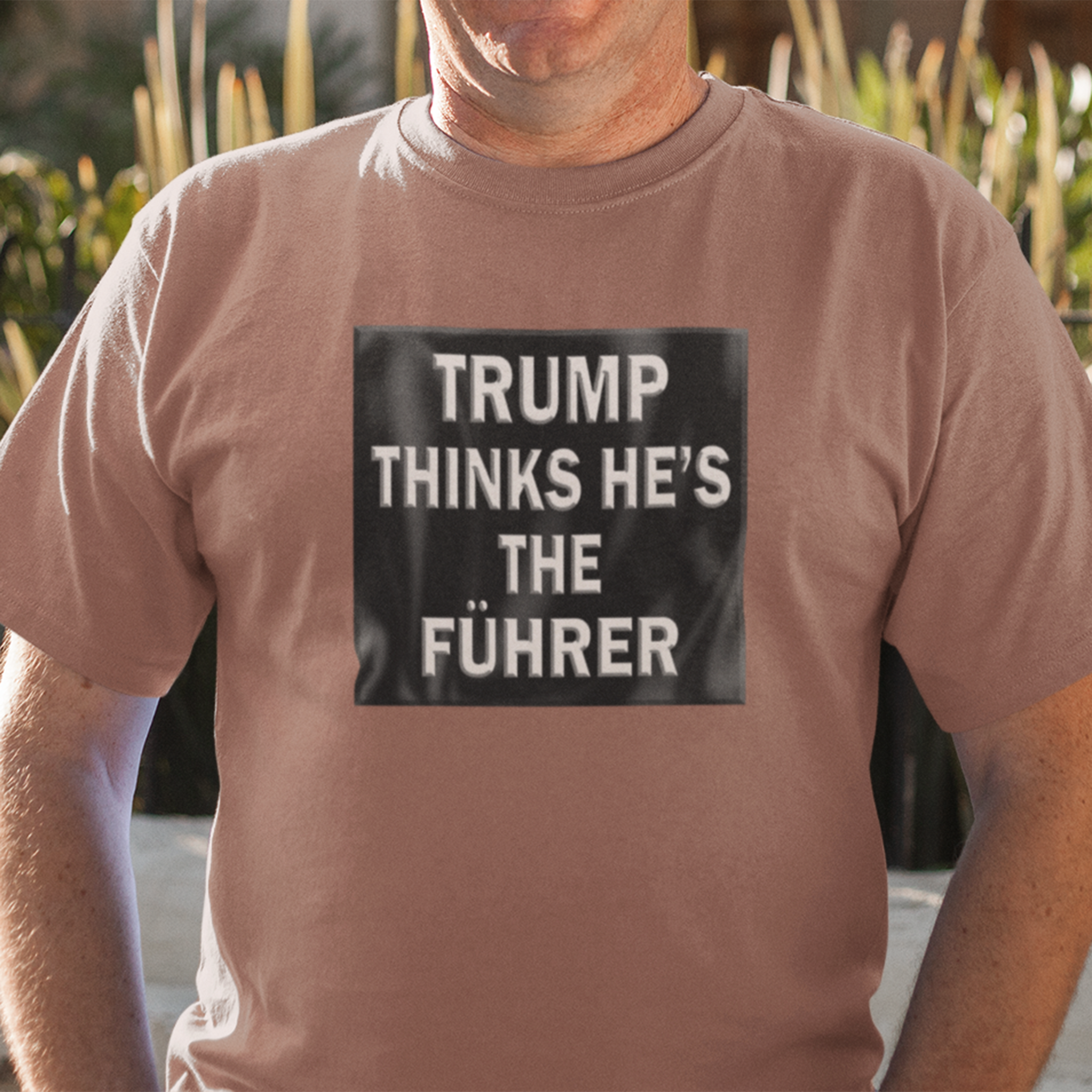 FUHRER T-SHIRT/HEATHER CLAY