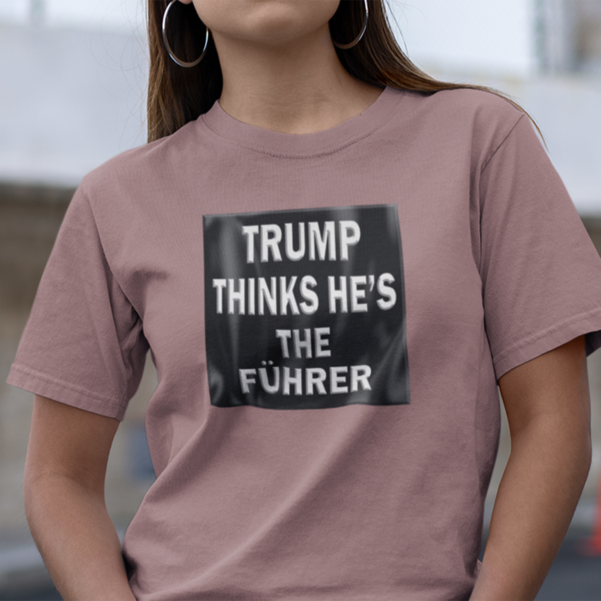 FUHRER T-SHIRT/HEATHER MAUVE