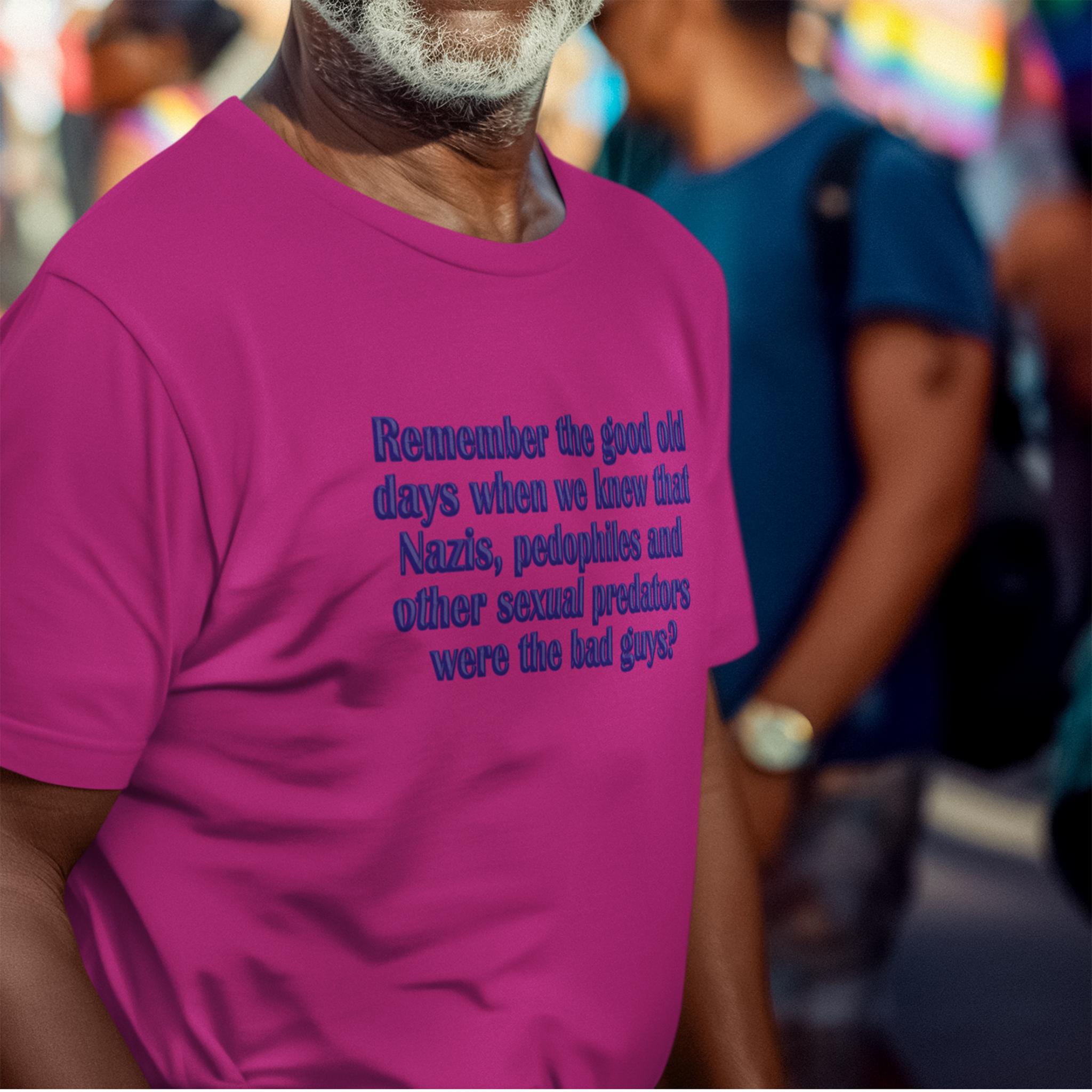 GOOD OLD DAYS T-SHIRT/BERRY