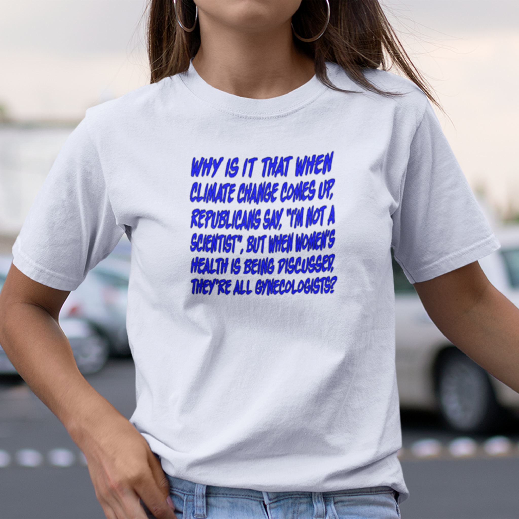 GYNECOLOGISTS T-SHIRT/ASH