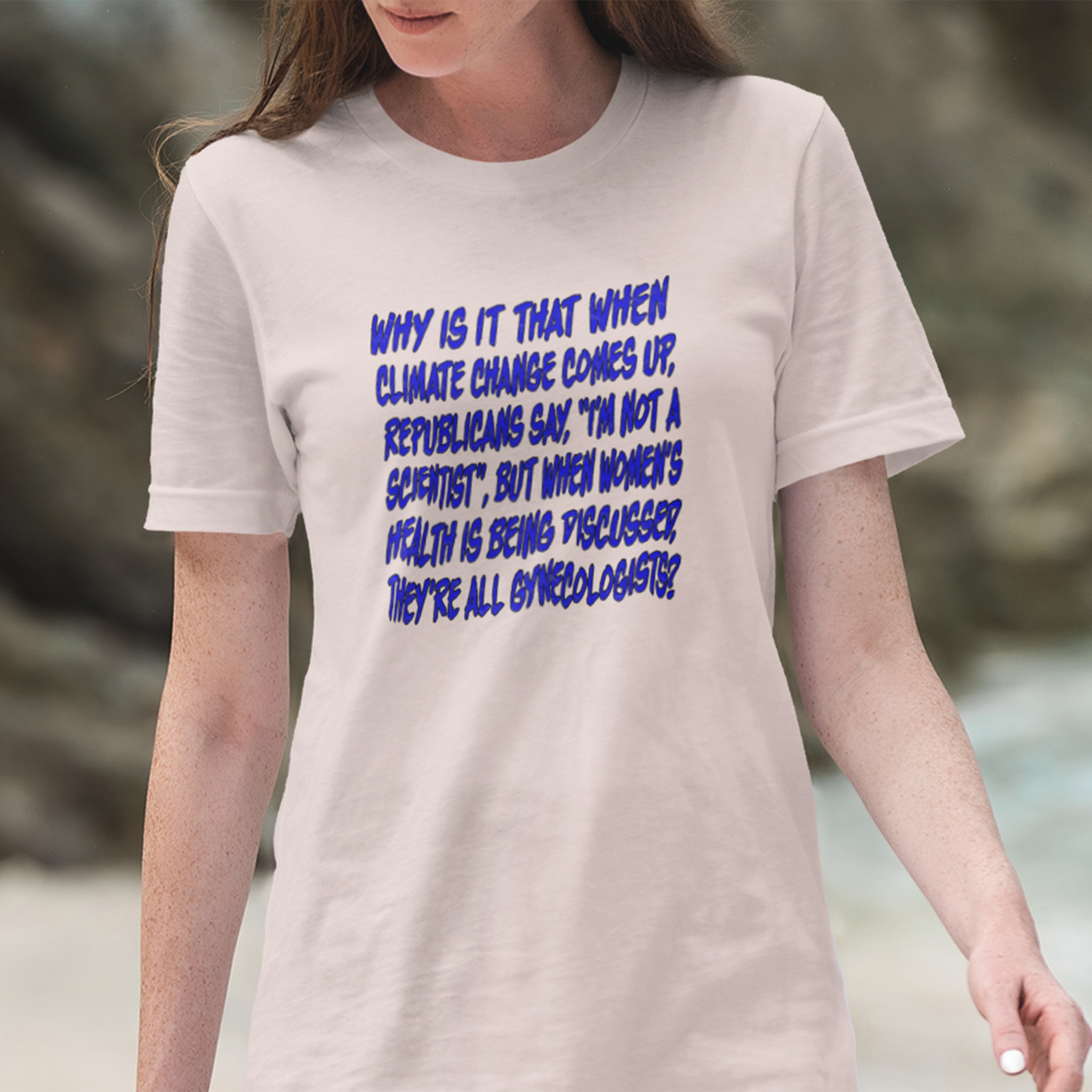 GYNECOLOGISTS T-SHIRT/SOFT PINK