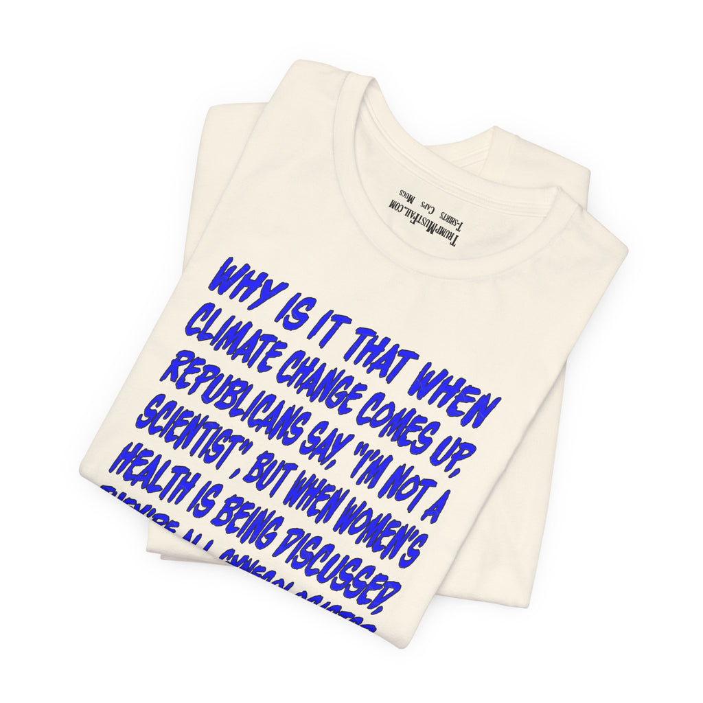 GYNECOLOGISTS T-SHIRT/NATURAL