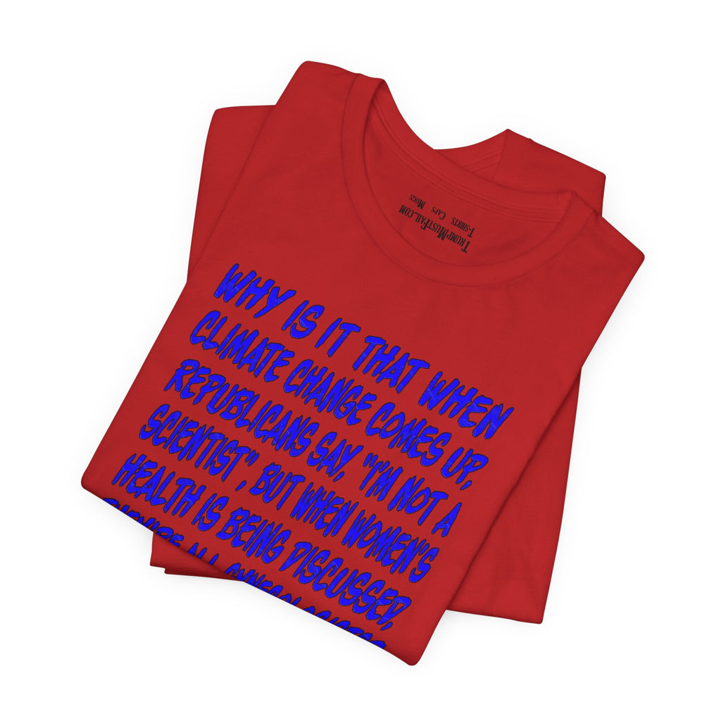 GYNECOLOGISTS T-SHIRT/RED