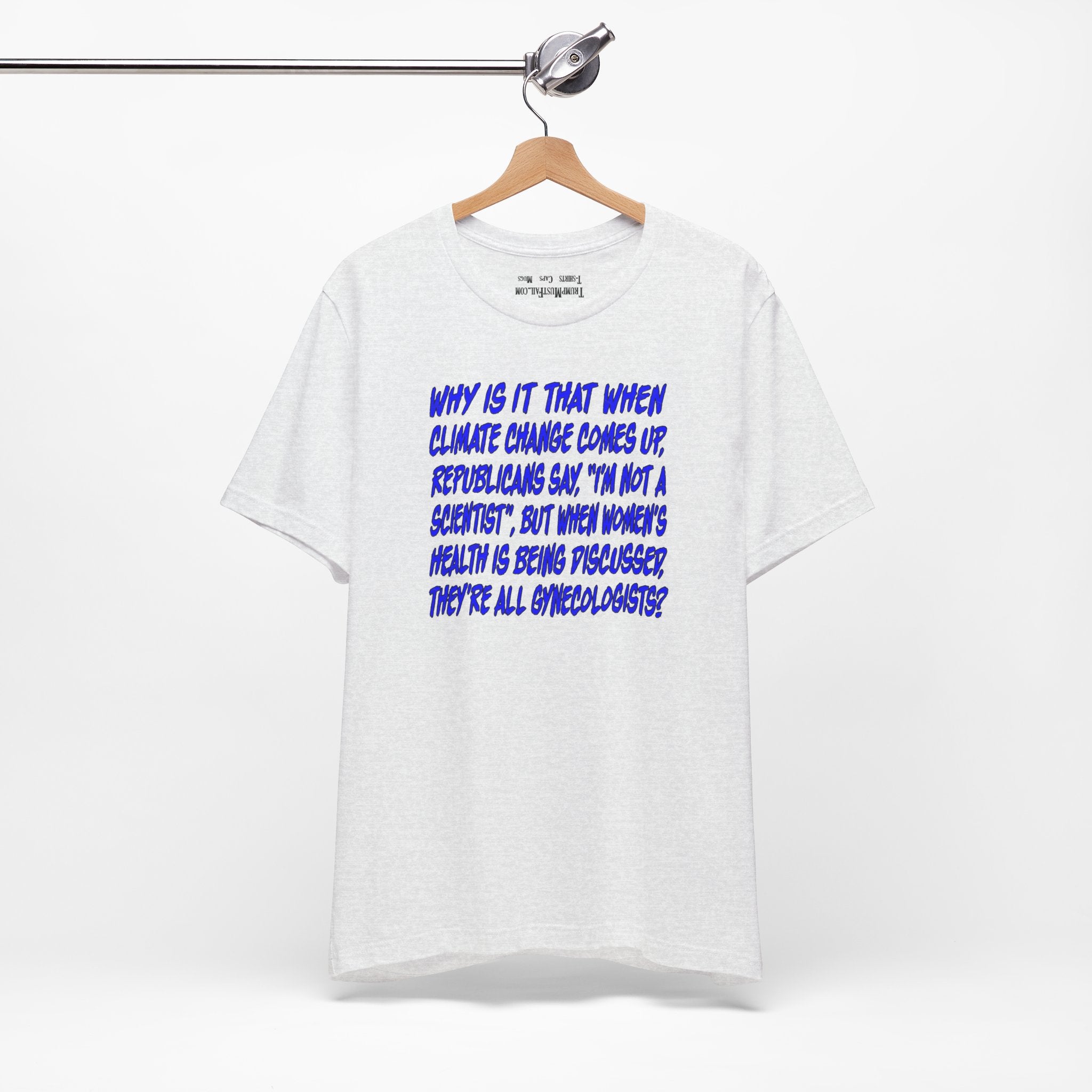 GYNECOLOGISTS T-SHIRT/ASH
