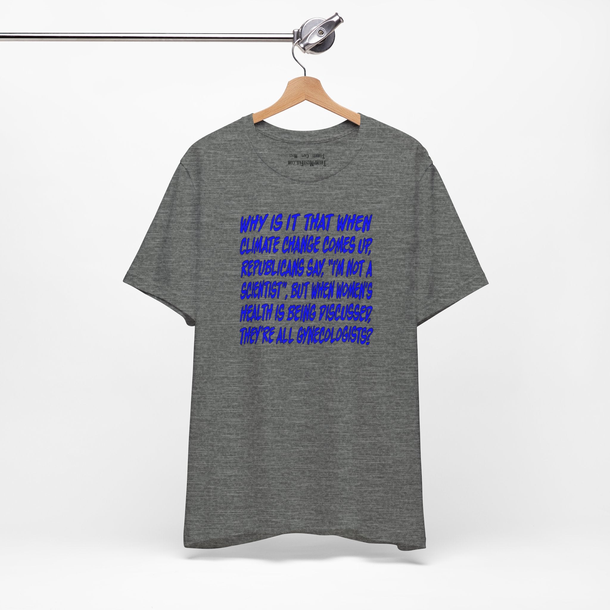 GYNECOLOGISTS T-SHIRT/DEEP HEATHER 
