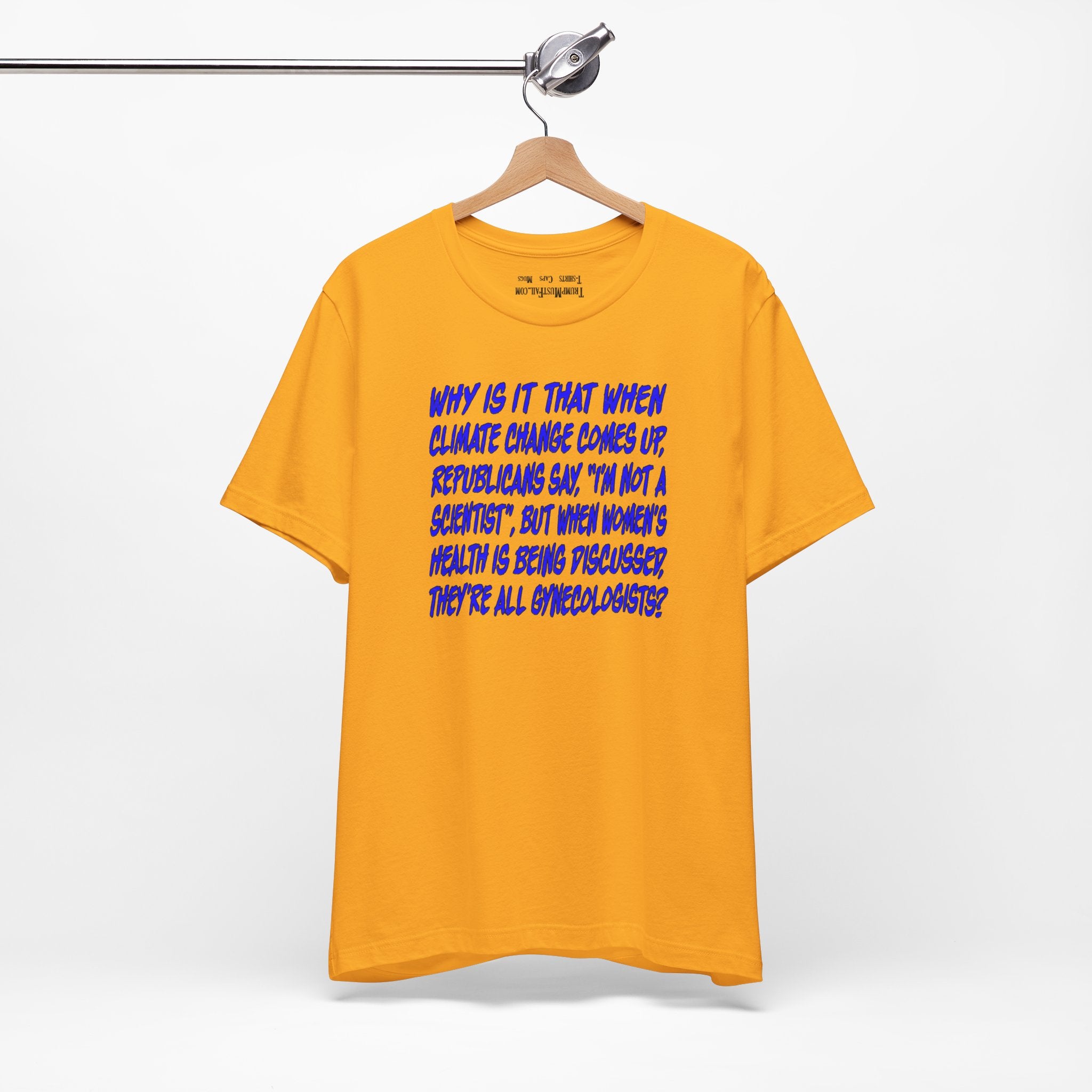 GYNECOLOGISTS T-SHIRT/GOLD