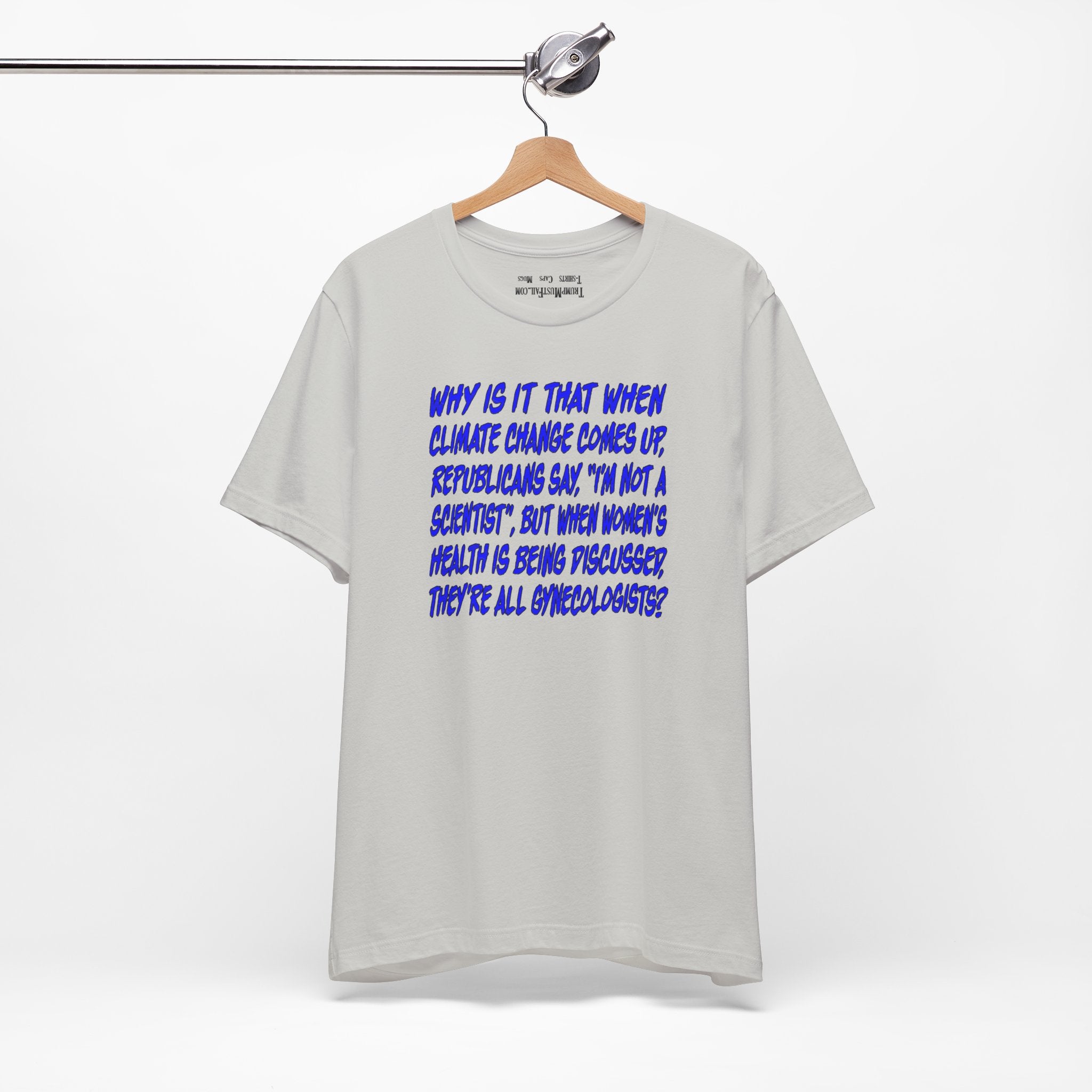 GYNECOLOGISTS T-SHIRT/SILVER