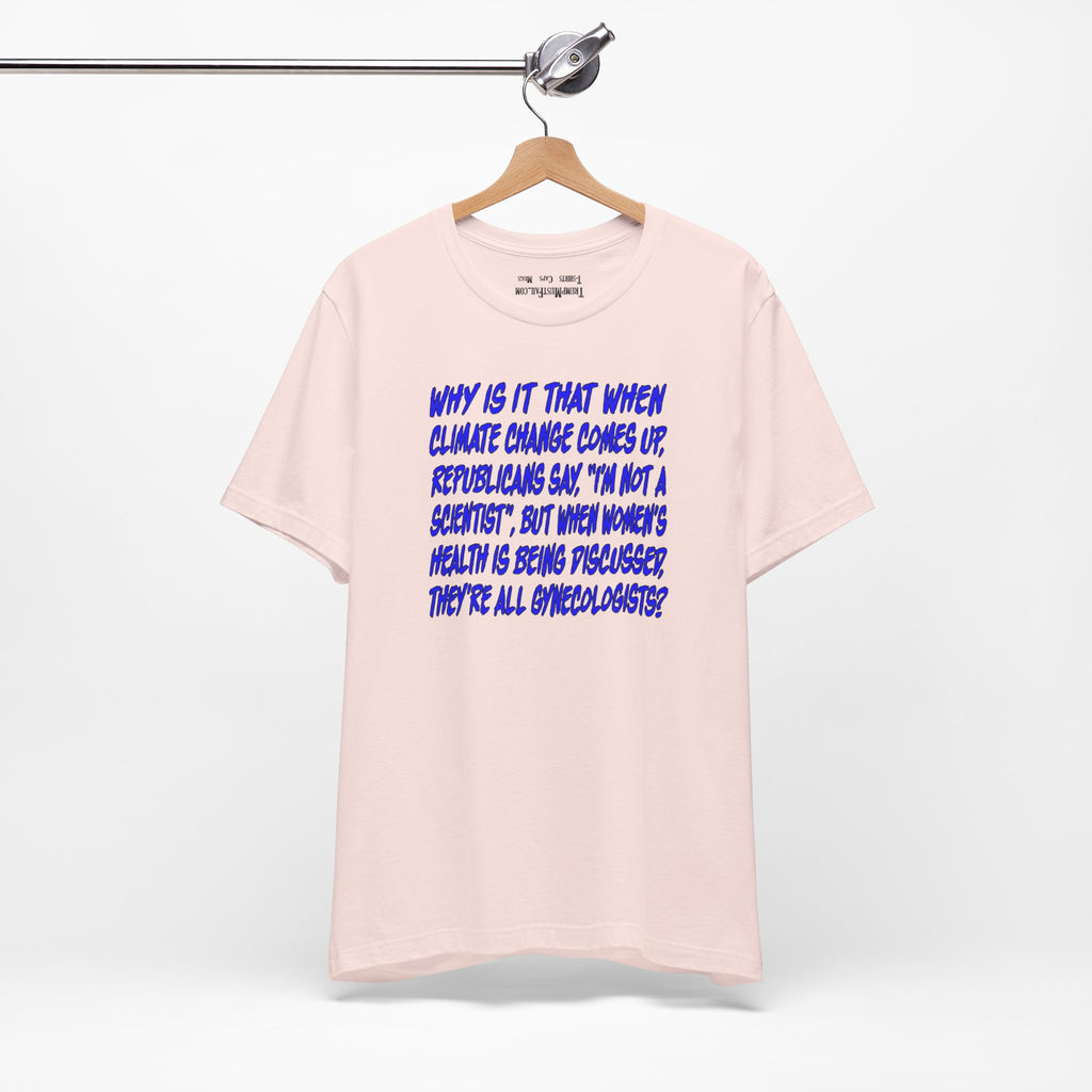 GYNECOLOGISTS T-SHIRT/SOFT PINK