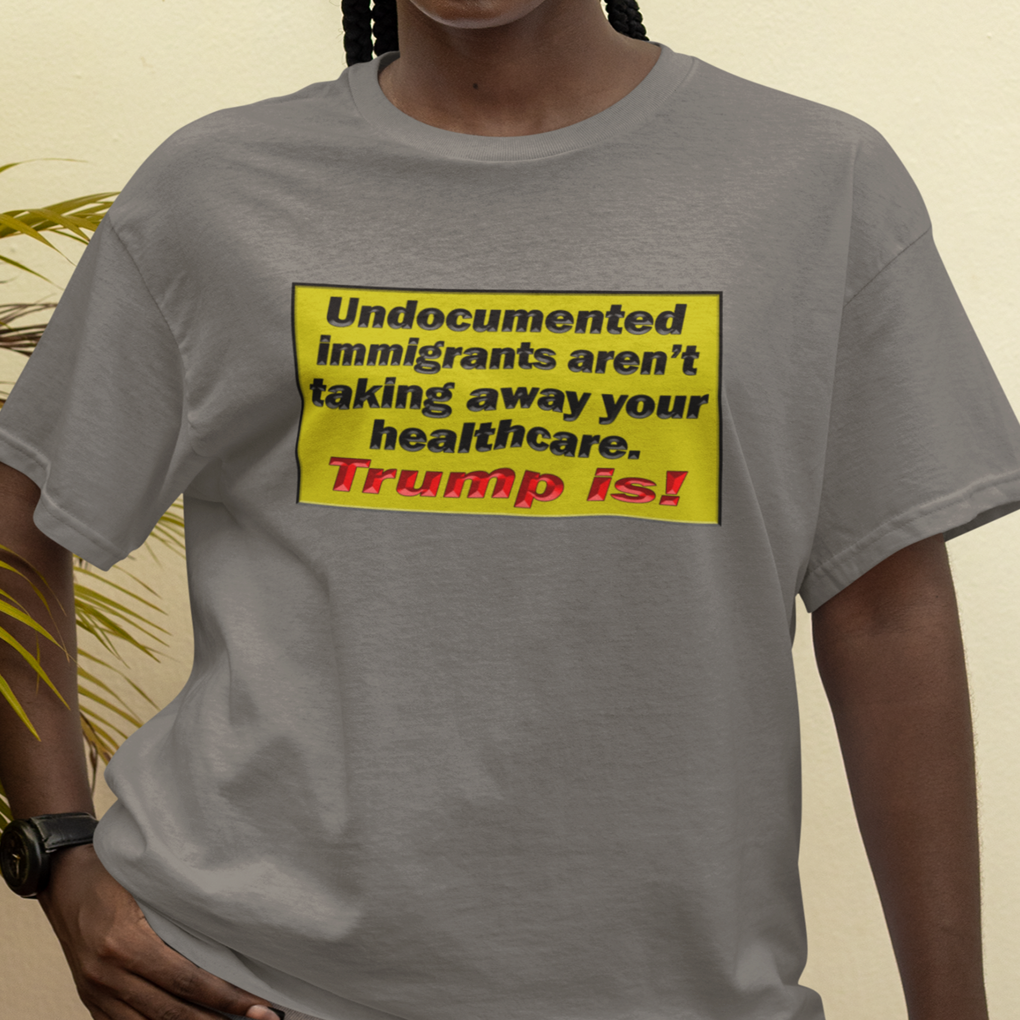 HEALTHCARE T-SHIRT/ASPHALT