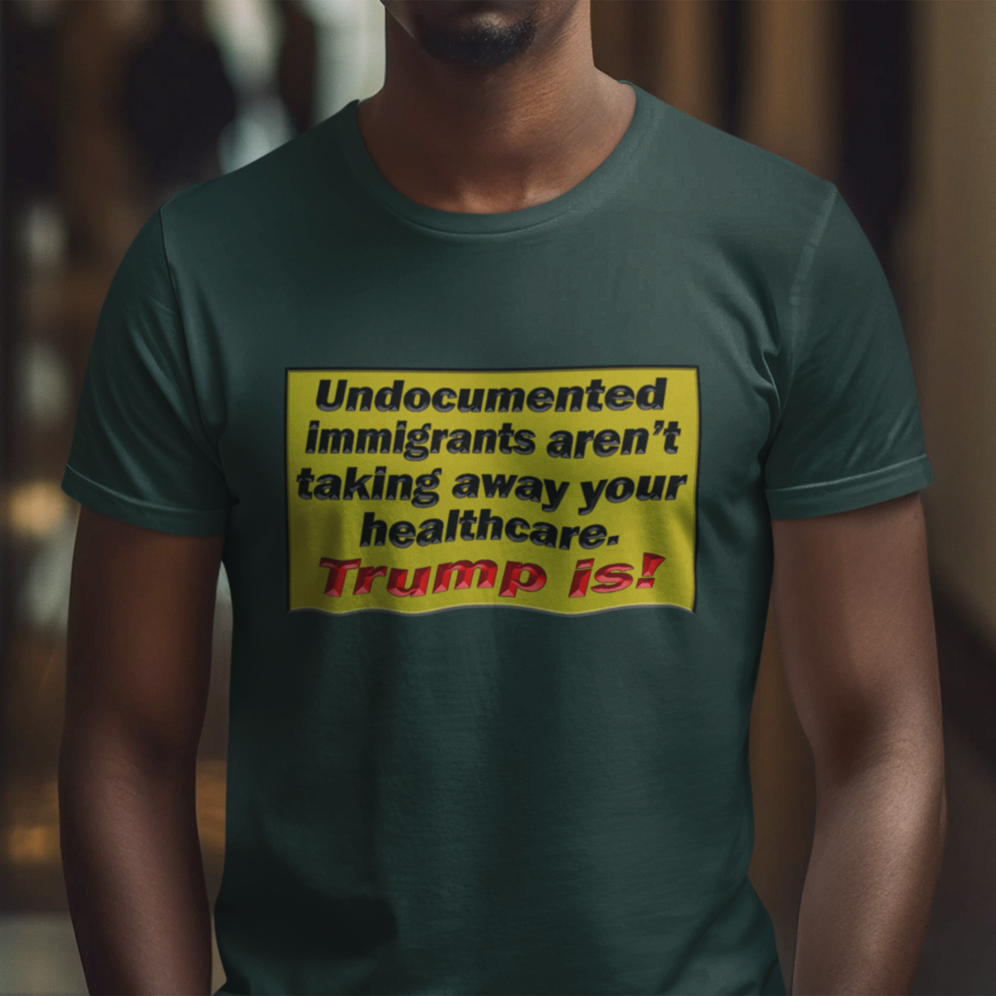 HEALTHCARE T-SHIRT/FOREST