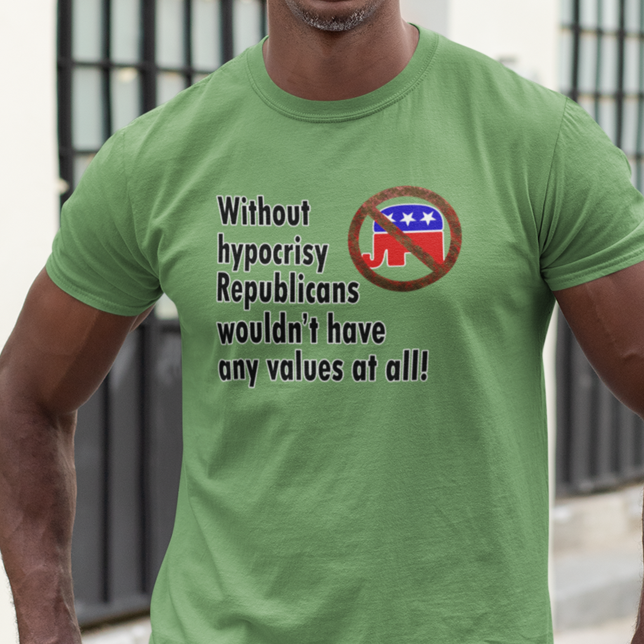 HYPOCRISY T-SHIRT/LEAF