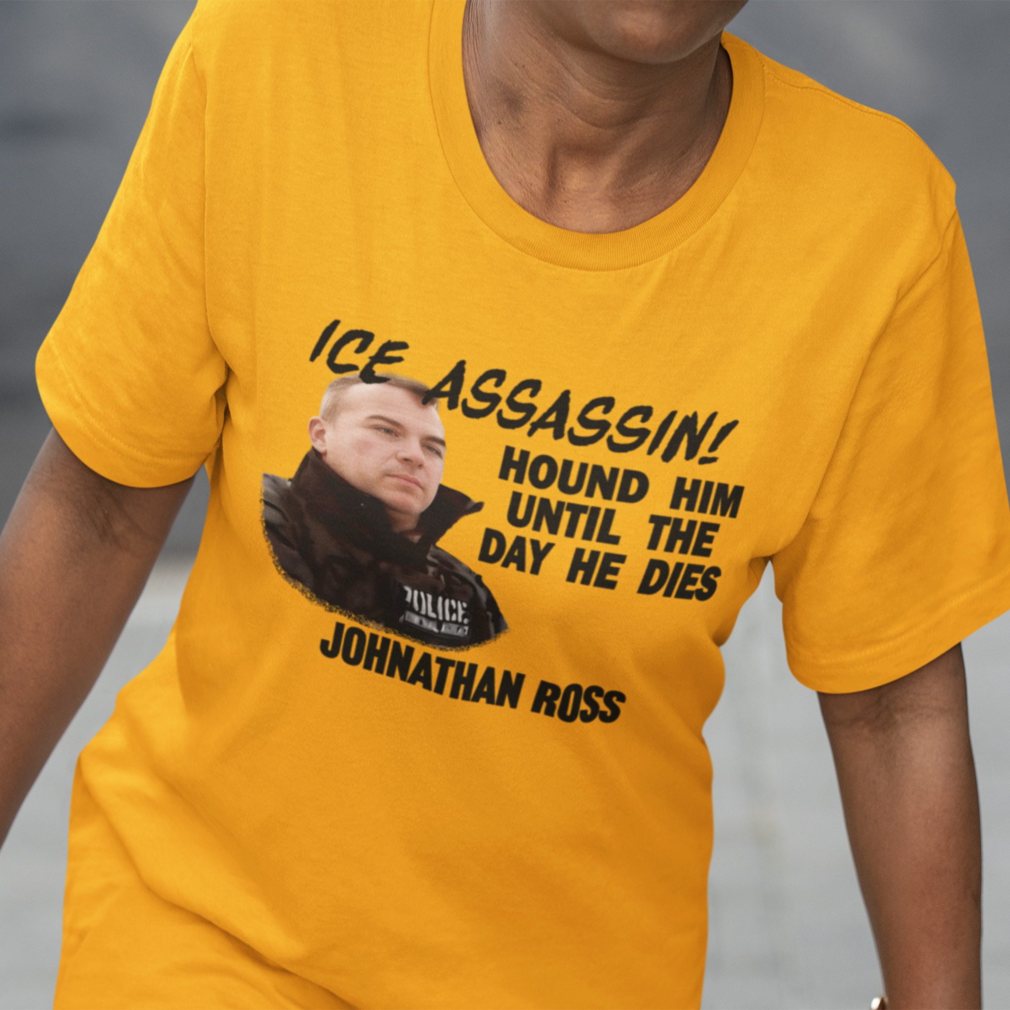 ICE ASSASSIN T-SHIRT/GOLD