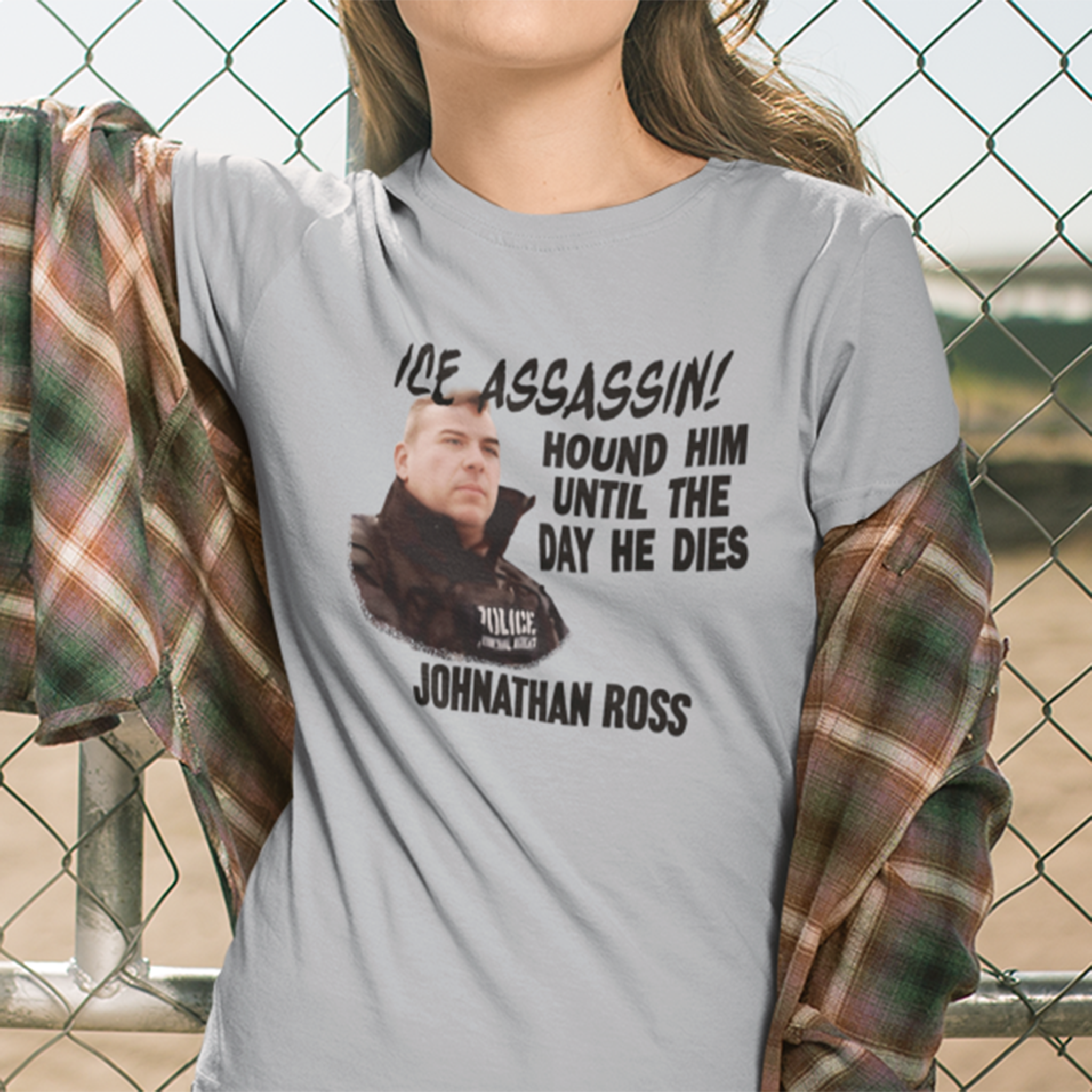 ICE ASSASSIN T-SHIRT/LIGHT BLUE