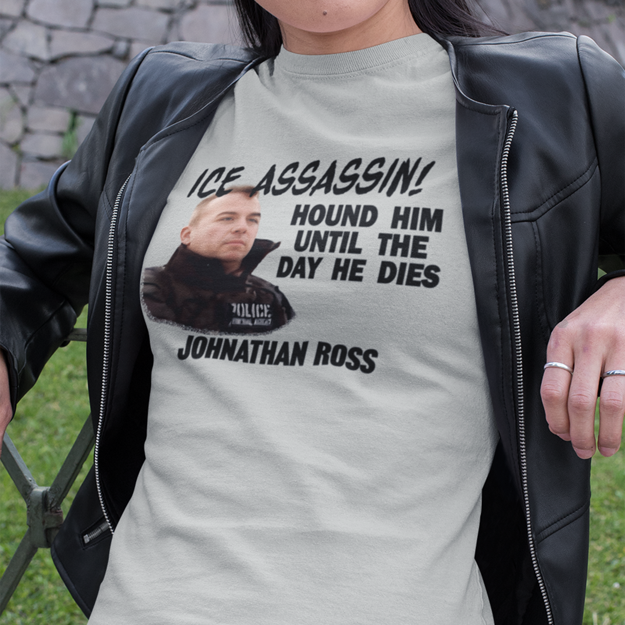 ICE ASSASSIN T-SHIRT/SILVER