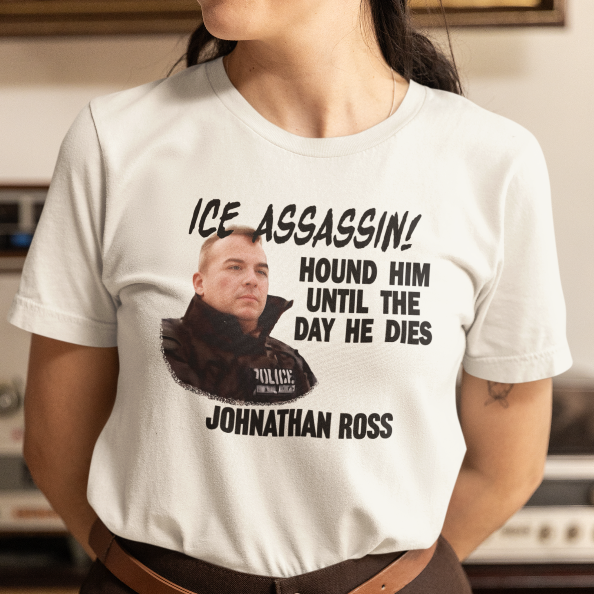 ICE ASSASSIN T-SHIRT/WHITE