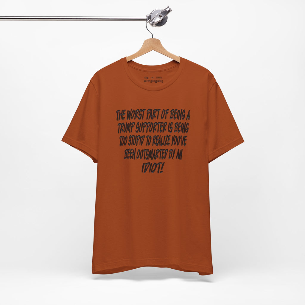 IDIOT BLACK T-SHIRT/AUTUMN