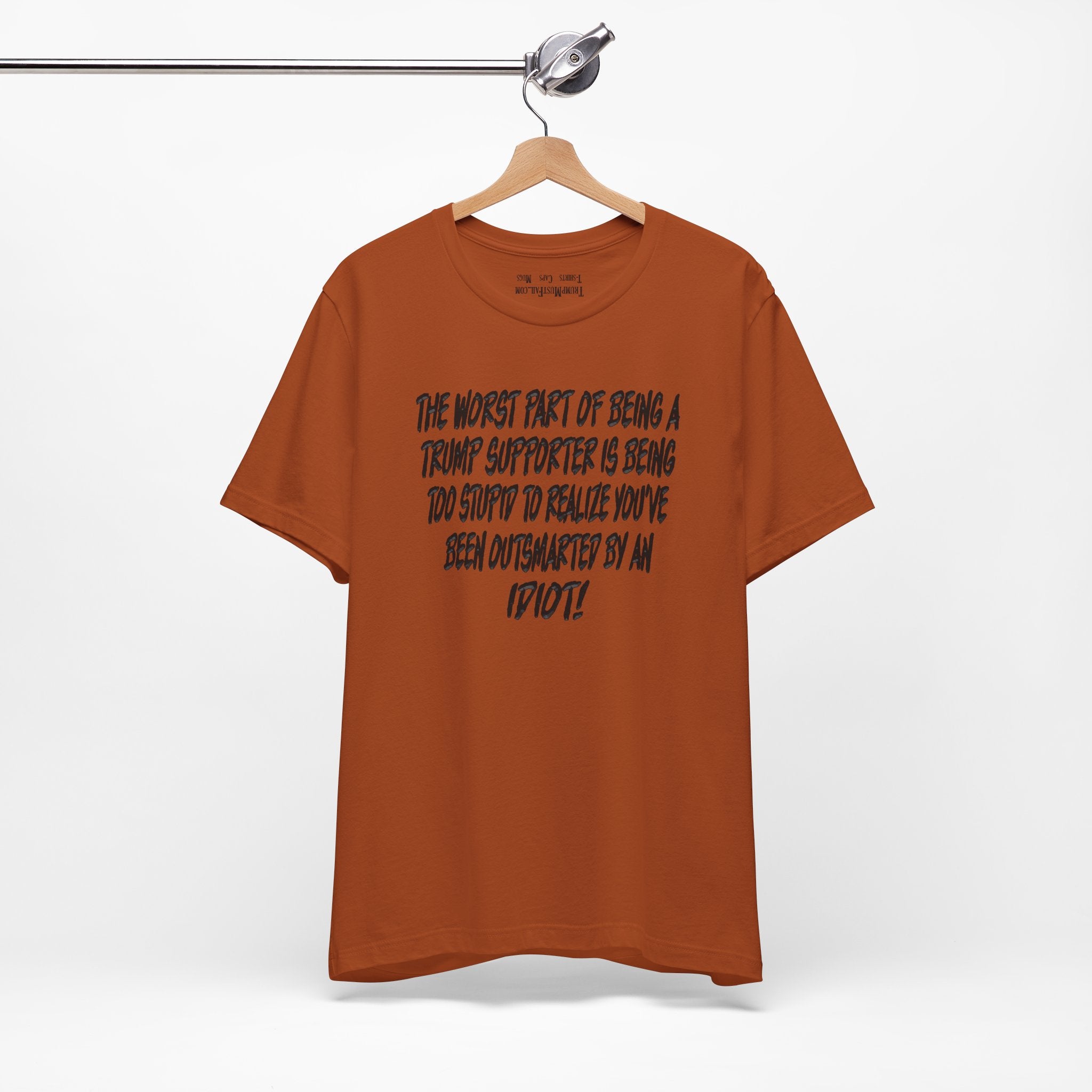 IDIOT BLACK T-SHIRT/AUTUMN