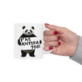 I'M ANTIFA TOO CERAMIC MUG/WHITE