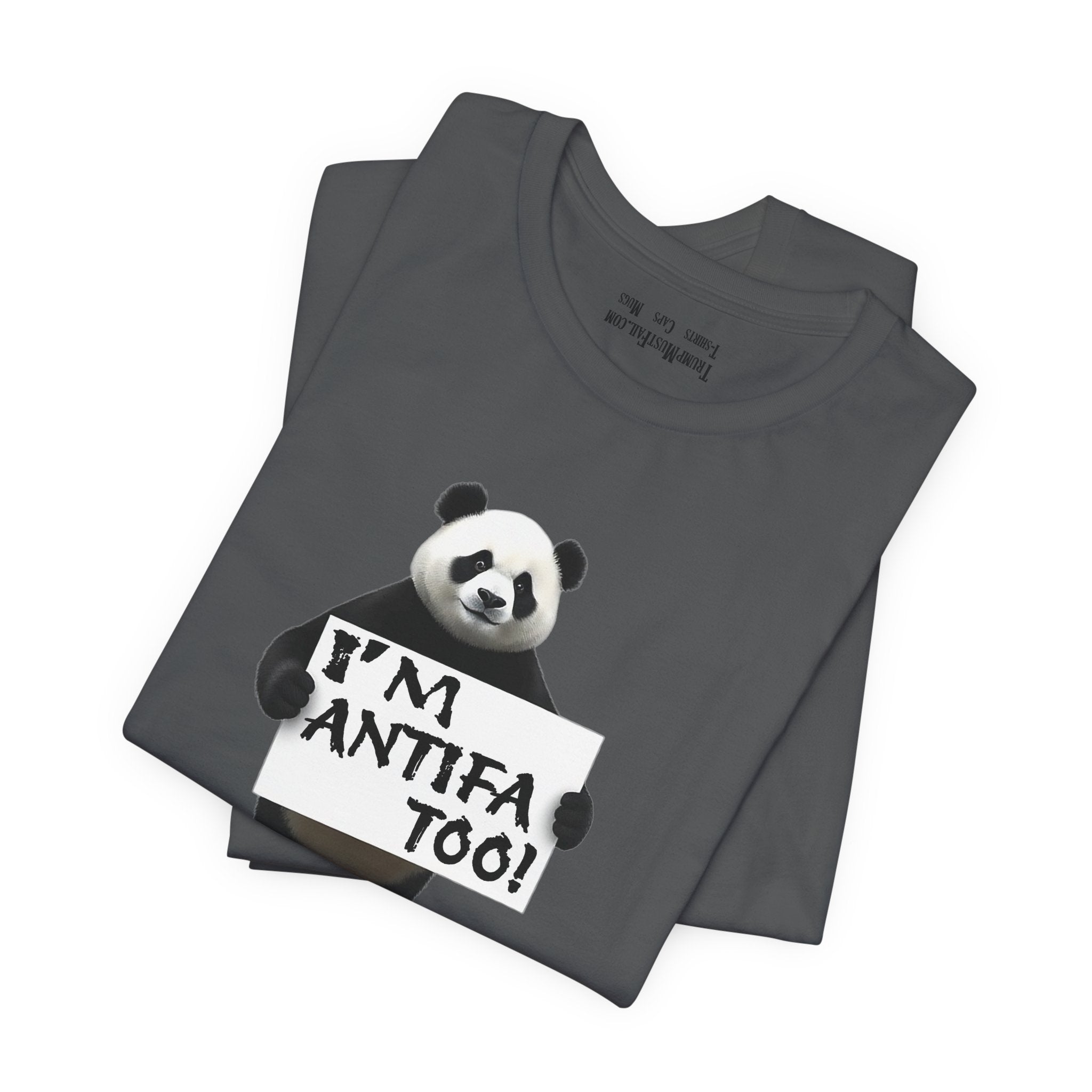I'M ANTIFA TOO T-SHIRT/ASPHALT