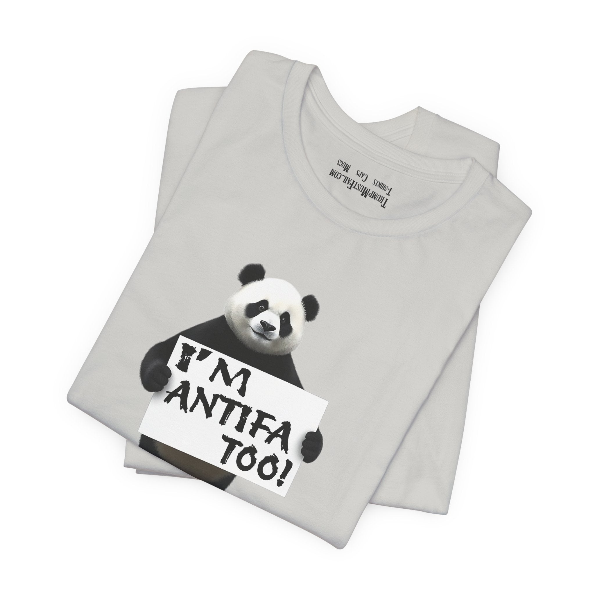 I'M ANTIFA TOO T-SHIRT/SILVER