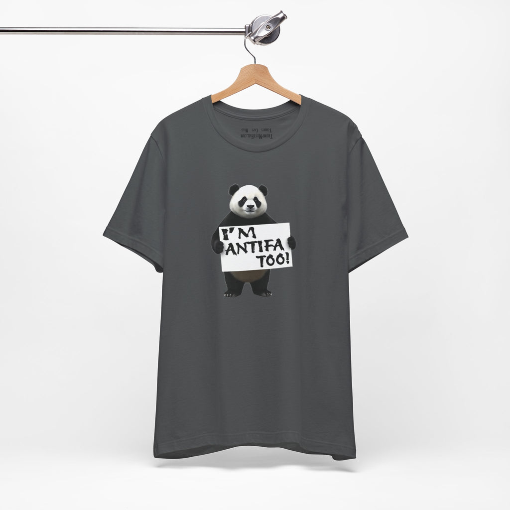 I'M ANTIFA TOO T-SHIRT/ASPHALT